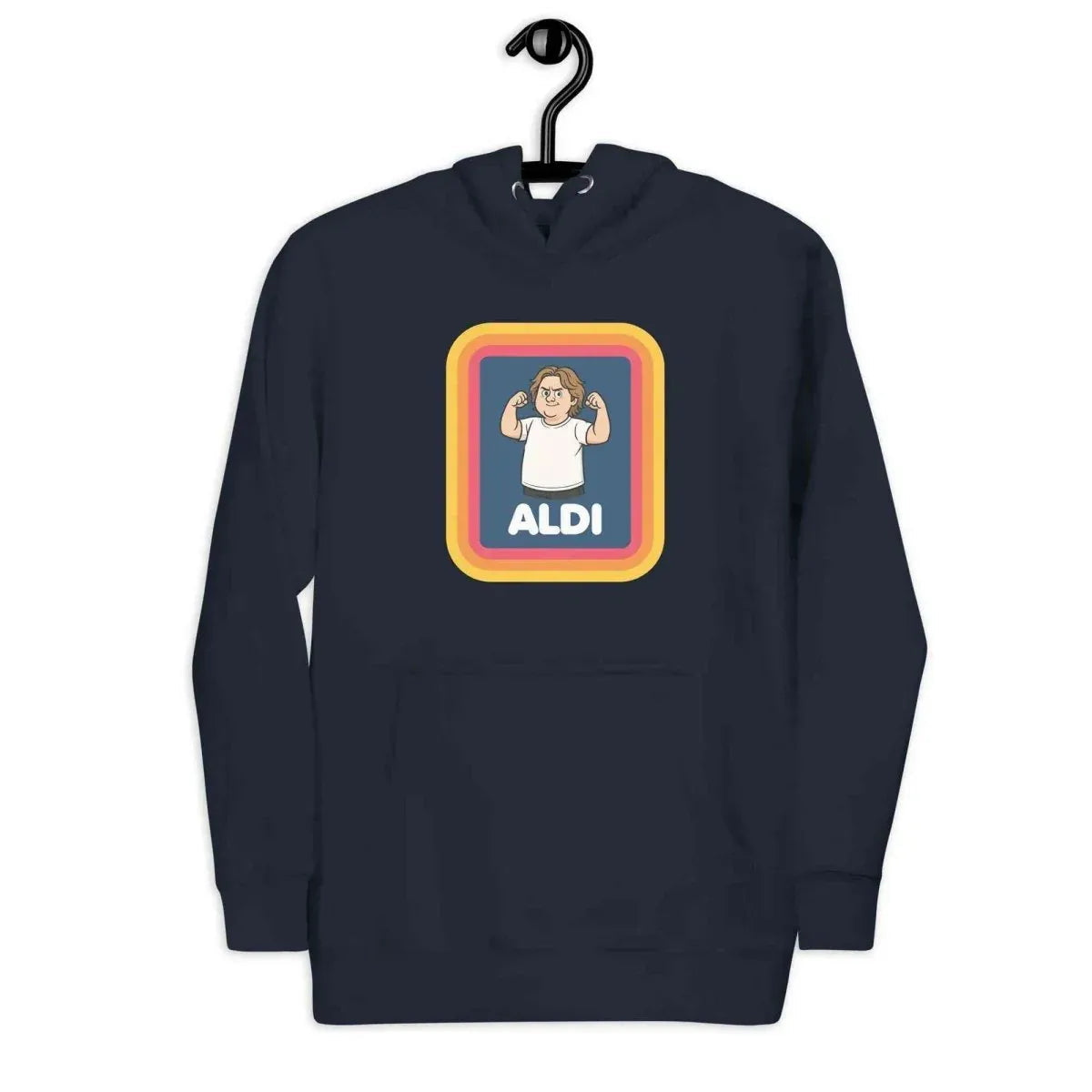 Lewis Capaldi Unisex Hoodie - Unique "Capaldi On A Aldi" Graphic Cotton Blend for True Fans alcyone213k