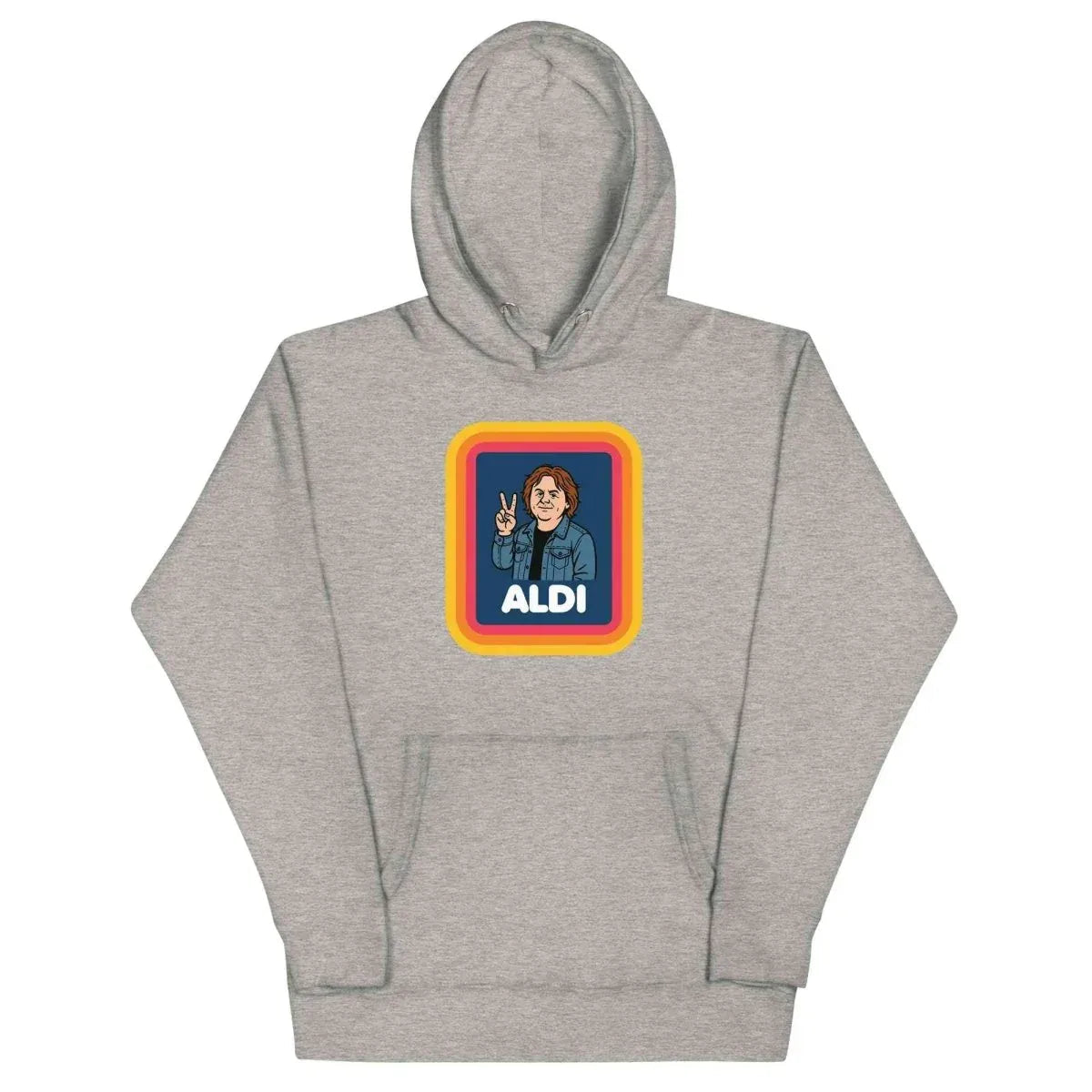 Lewis Capaldi Unisex Music Hoodie | Premium Cotton Blend, Retro Graphic, Kangaroo Pocket - Capaldi on a Aldi alcyone213k