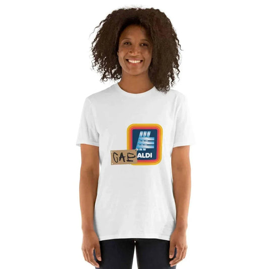 Lewis Capaldi Short Sleeve Unisex Tee - Funny Aldi Print alcyone213k