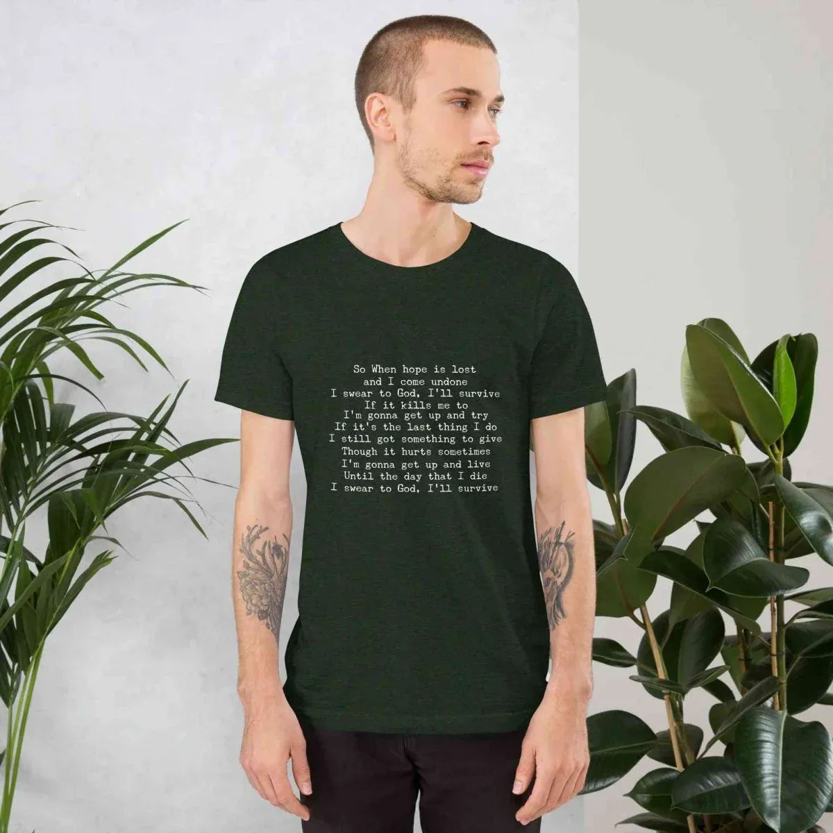 Lewis Capaldi Unisex T-Shirt | Black Cotton Fan Tee alcyone213k