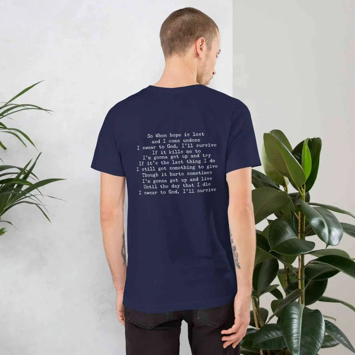 Lewis Capaldi Unisex T-Shirt | Black Cotton Fan Tee alcyone213k