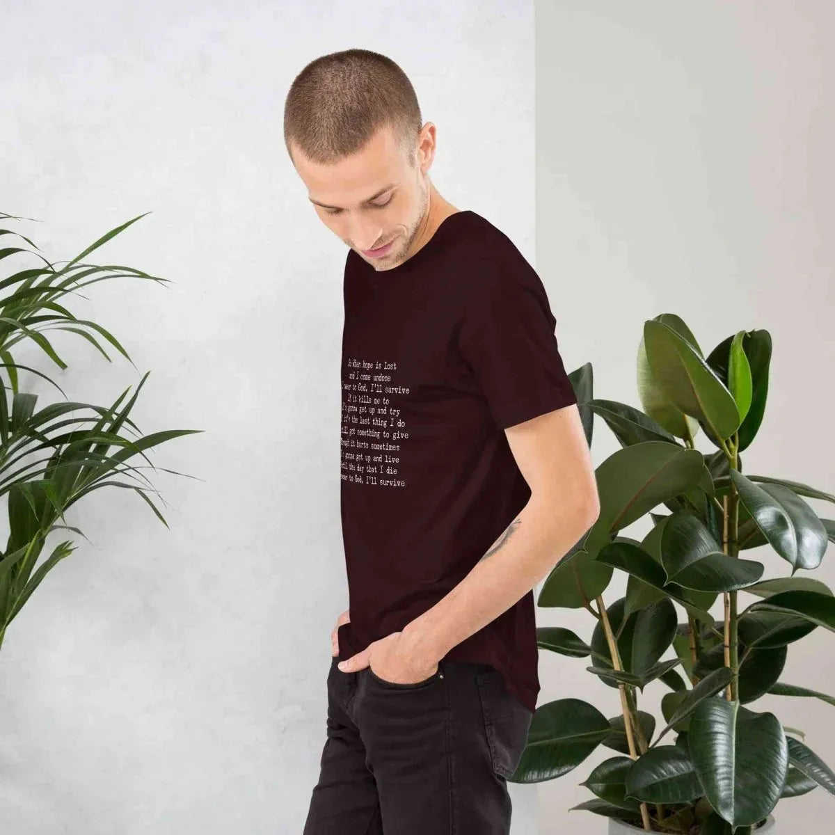 Lewis Capaldi Unisex T-Shirt | Black Cotton Fan Tee alcyone213k