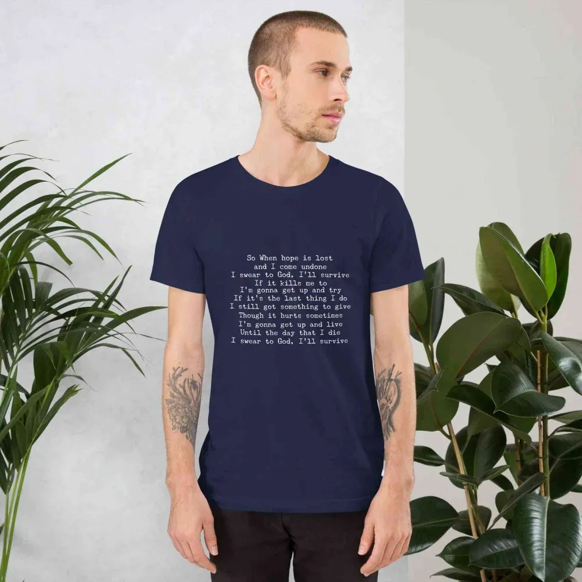 Lewis Capaldi Unisex T-Shirt | Black Cotton Fan Tee alcyone213k