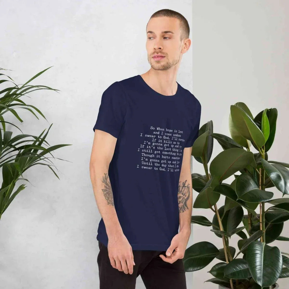 Lewis Capaldi Unisex T-Shirt | Black Cotton Fan Tee alcyone213k