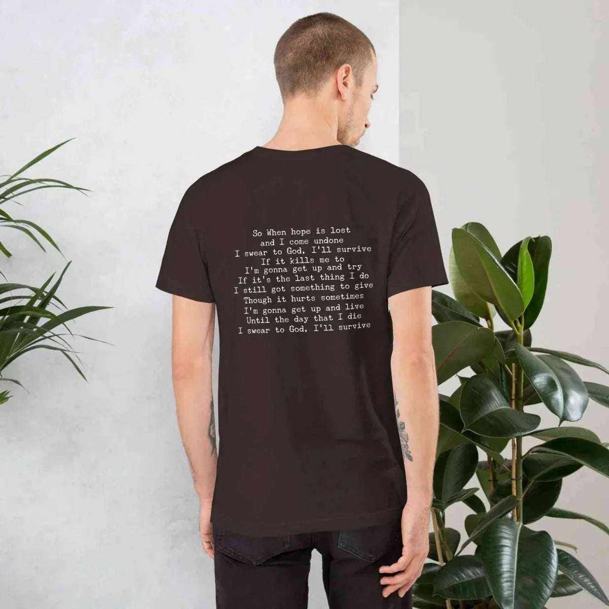 Lewis Capaldi Unisex T-Shirt | Black Cotton Fan Tee alcyone213k