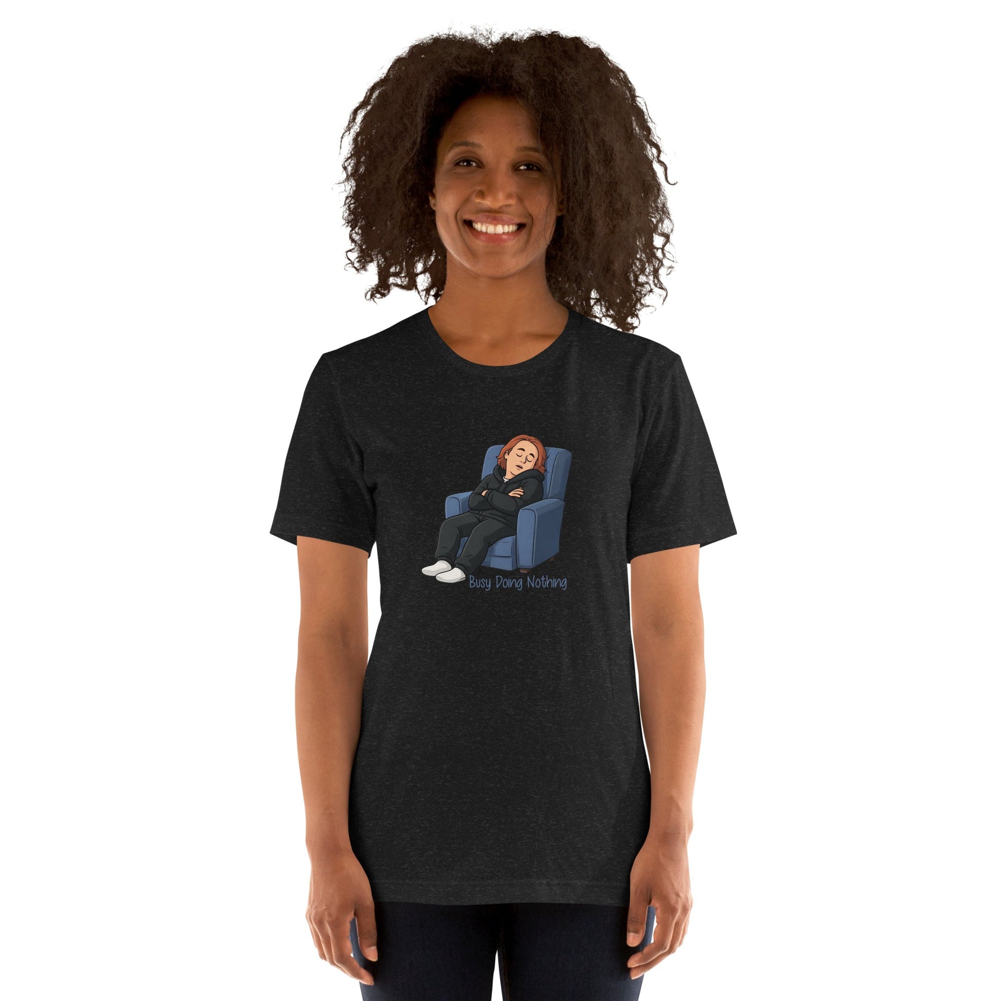 Lewis Capaldi Unisex T-Shirt - Busy Doing Nothing - Funny Quotes alcyone213k
