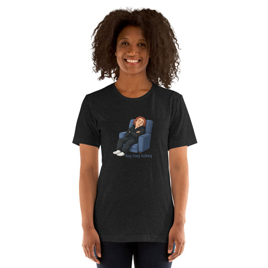 Lewis Capaldi Unisex T-Shirt - Busy Doing Nothing - Funny Quotes alcyone213k