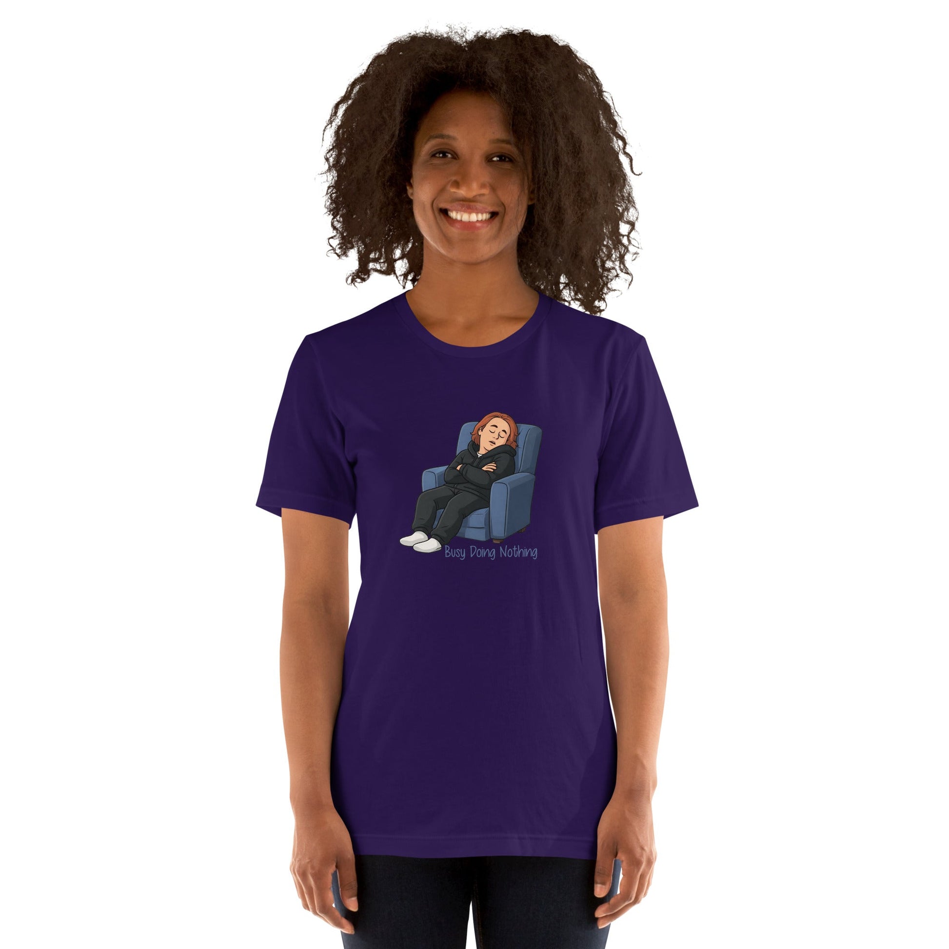 Lewis Capaldi Unisex T-Shirt - Busy Doing Nothing - Funny Quotes alcyone213k