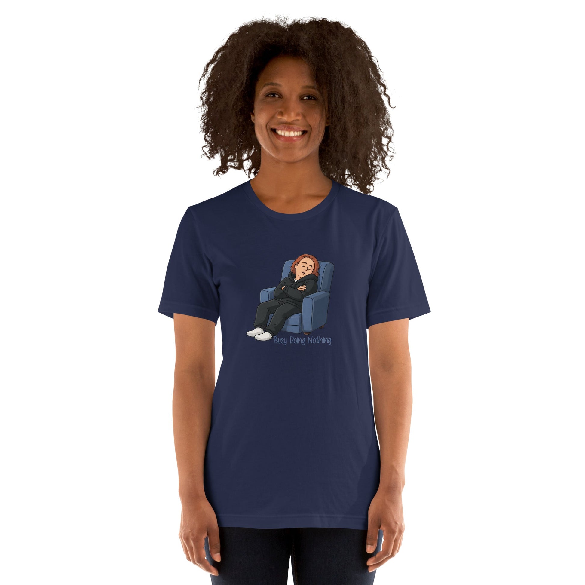 Lewis Capaldi Unisex T-Shirt - Busy Doing Nothing - Funny Quotes alcyone213k
