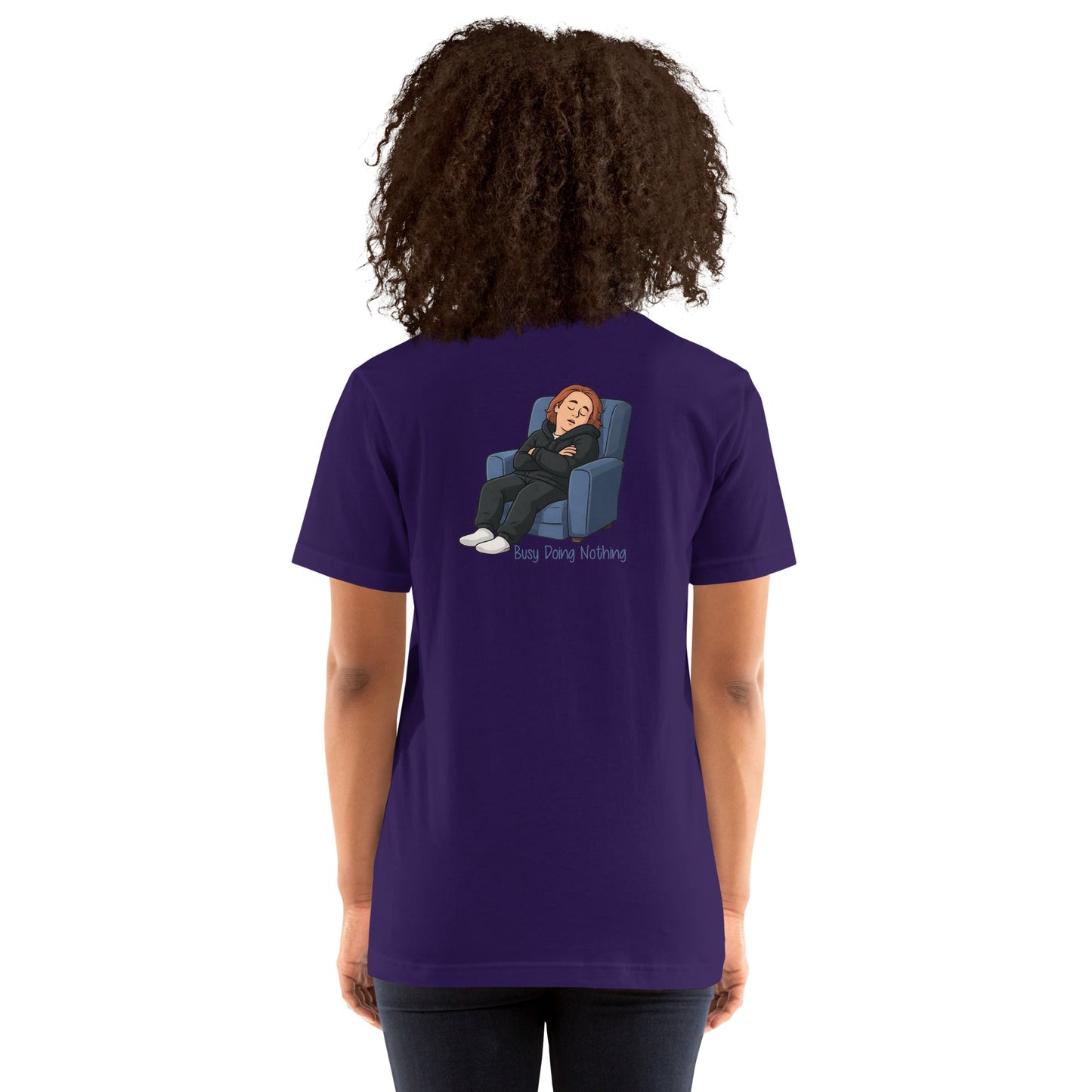 Lewis Capaldi Unisex T-Shirt - Busy Doing Nothing - Funny Quotes alcyone213k