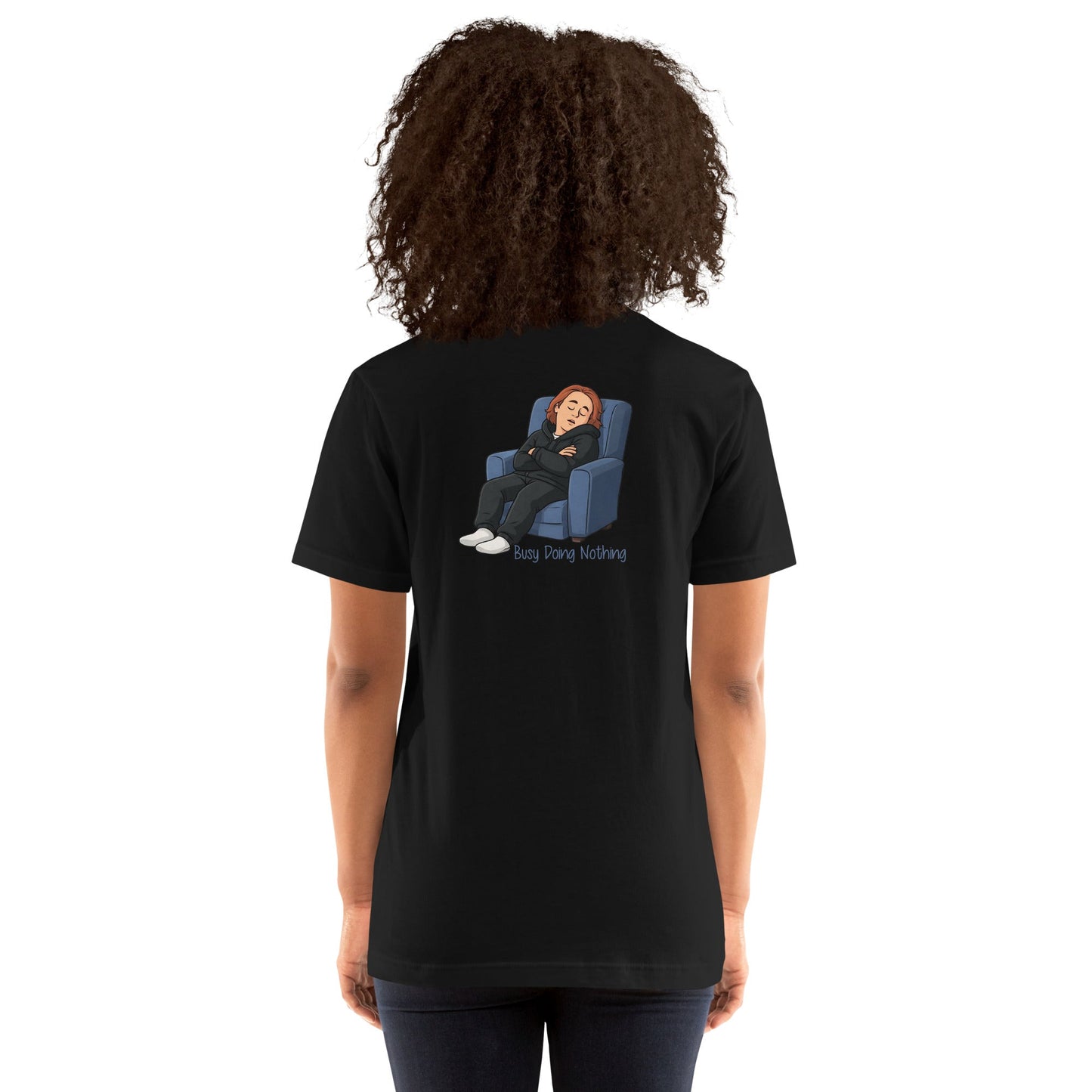 Lewis Capaldi Unisex T-Shirt - Busy Doing Nothing - Funny Quotes alcyone213k