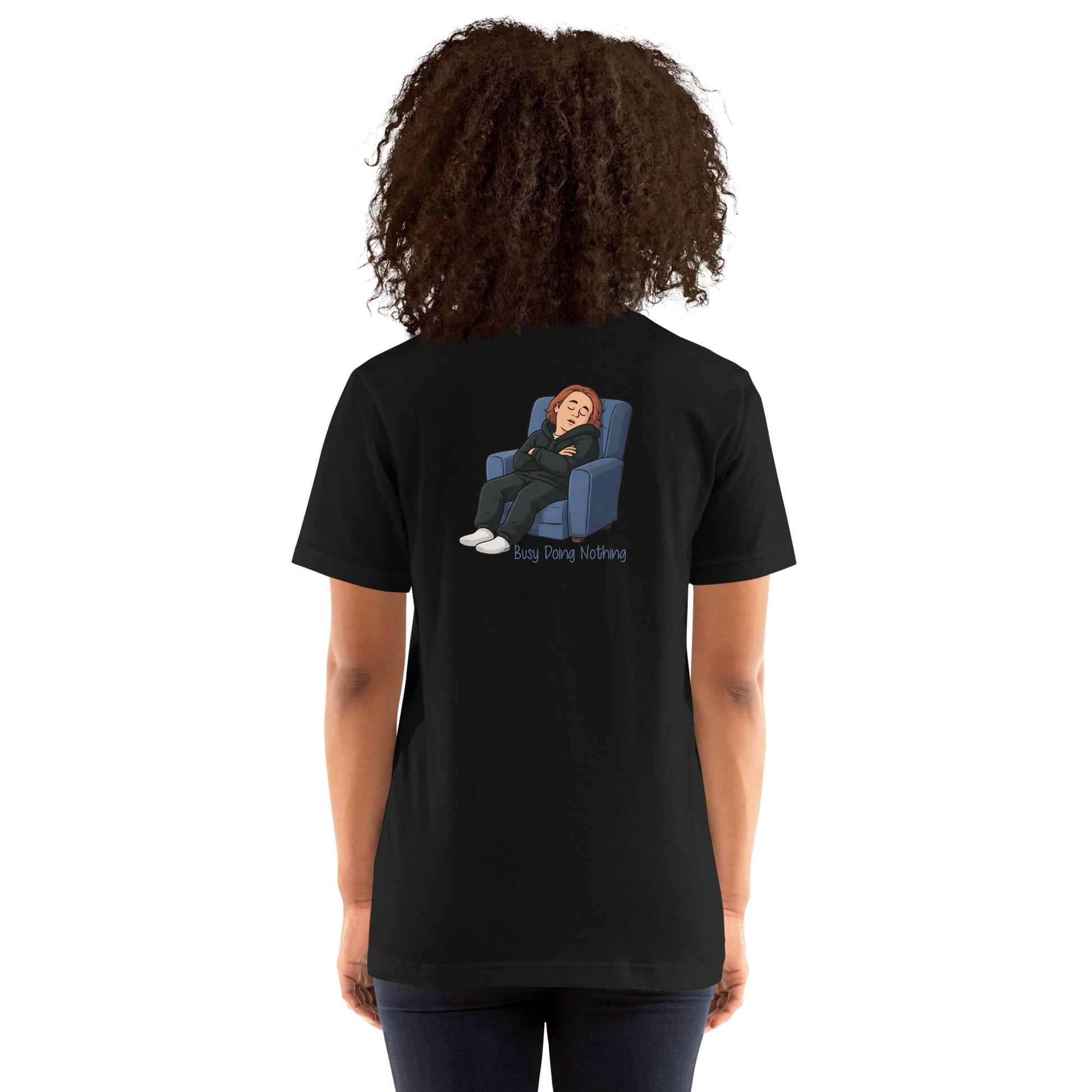 Lewis Capaldi Unisex T-Shirt - Busy Doing Nothing - Funny Quotes alcyone213k