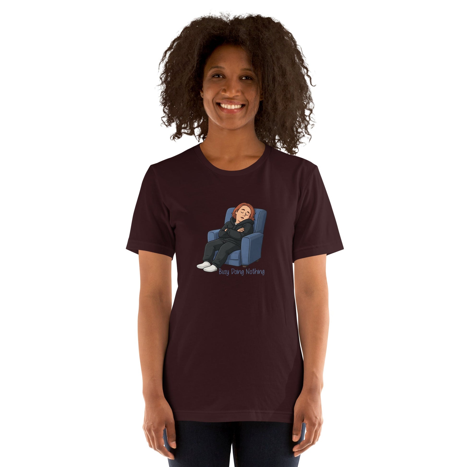 Lewis Capaldi Unisex T-Shirt - Busy Doing Nothing - Funny Quotes alcyone213k