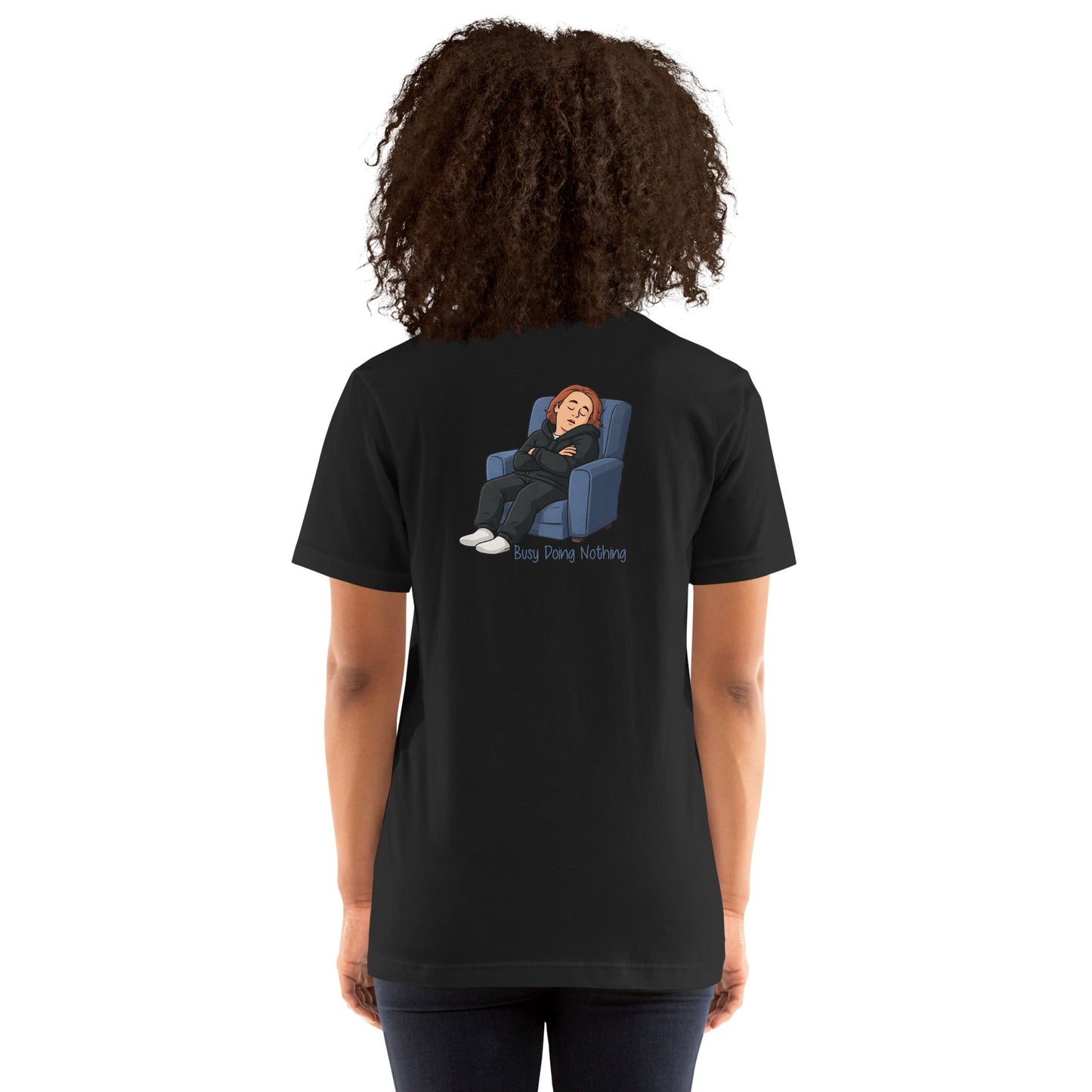 Lewis Capaldi Unisex T-Shirt - Busy Doing Nothing - Funny Quotes alcyone213k