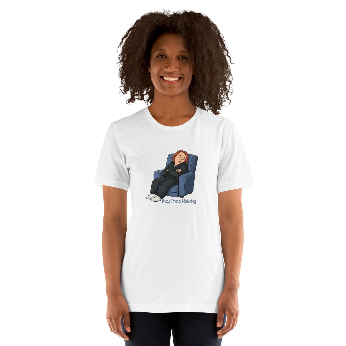 Lewis Capaldi Unisex T-Shirt - Busy Doing Nothing - Funny Quotes alcyone213k