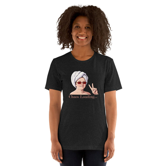 Lewis Capaldi Unisex T-Shirt - Chaos Loading - Funny Quotes alcyone213k