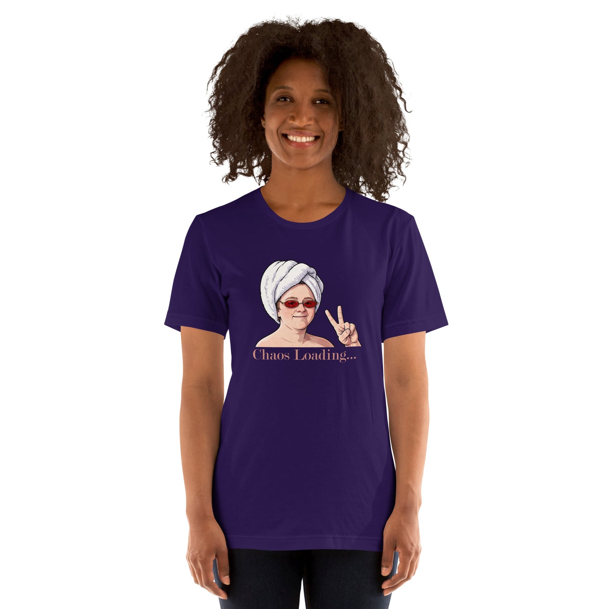 Lewis Capaldi Unisex T-Shirt - Chaos Loading - Funny Quotes alcyone213k