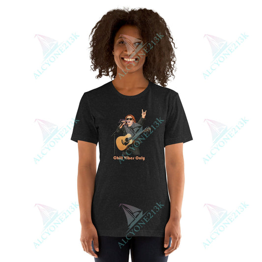 Lewis Capaldi Unisex T-Shirt - Chilled Vibes Only - Funny Quotes alcyone213k