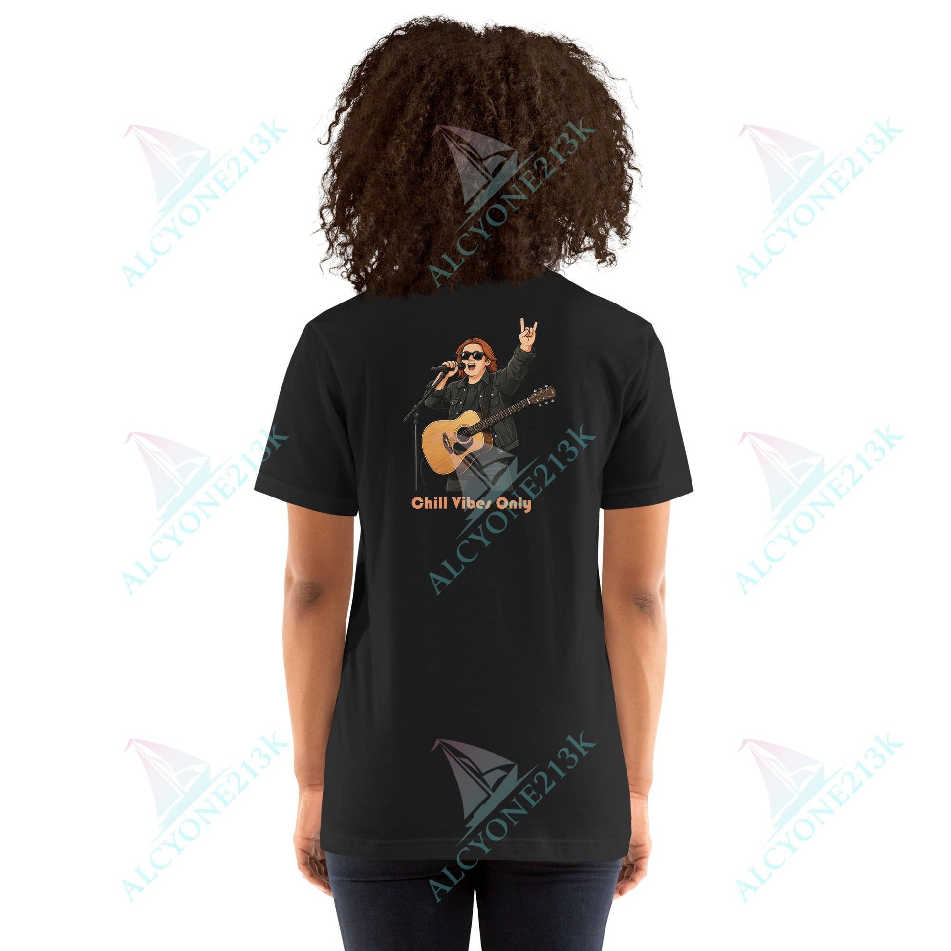 Lewis Capaldi Unisex T-Shirt - Chilled Vibes Only - Funny Quotes alcyone213k