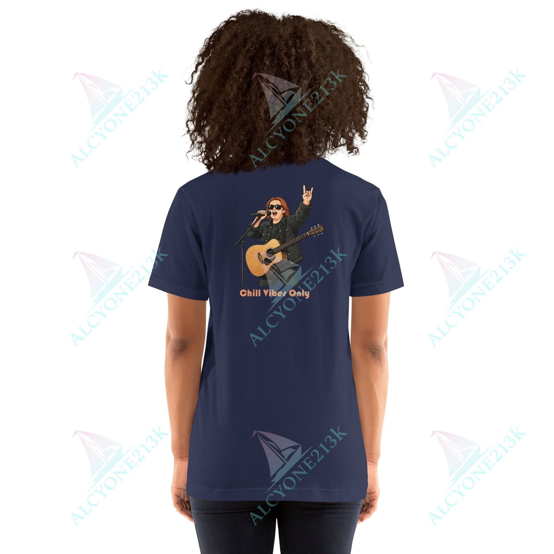 Lewis Capaldi Unisex T-Shirt - Chilled Vibes Only - Funny Quotes alcyone213k