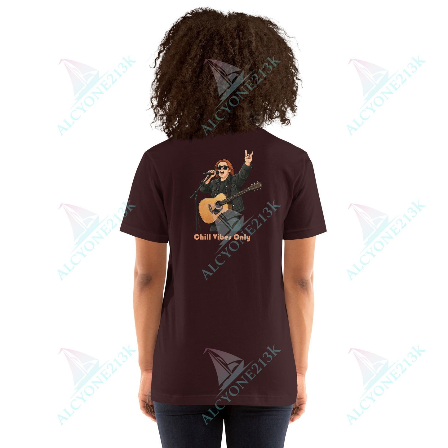Lewis Capaldi Unisex T-Shirt - Chilled Vibes Only - Funny Quotes alcyone213k