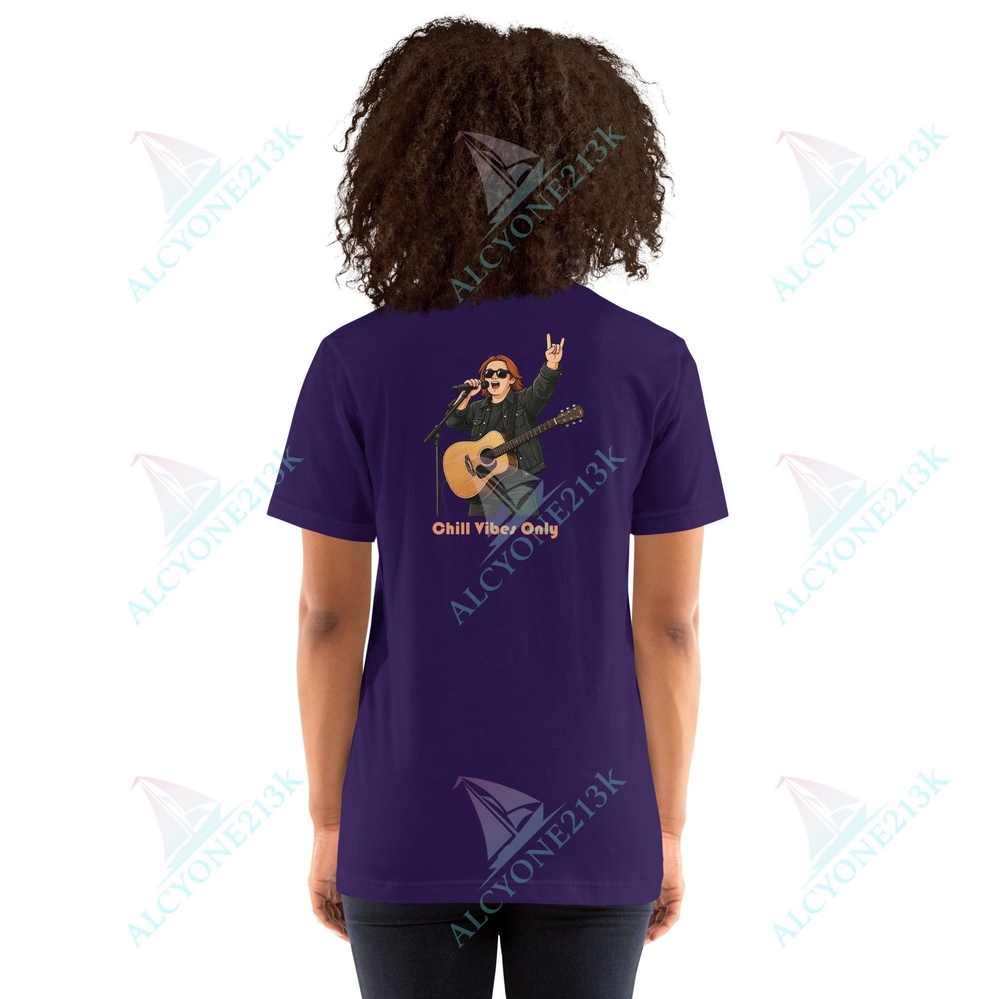 Lewis Capaldi Unisex T-Shirt - Chilled Vibes Only - Funny Quotes alcyone213k