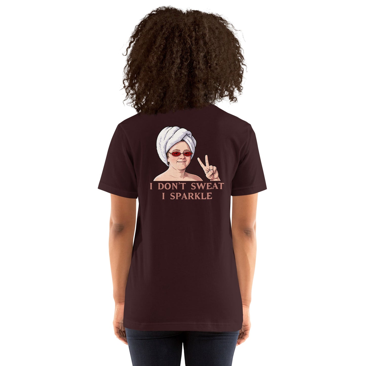 Lewis Capaldi Unisex T-Shirt - I Don't Sweat I Sparkle - Funny Quotes alcyone213k