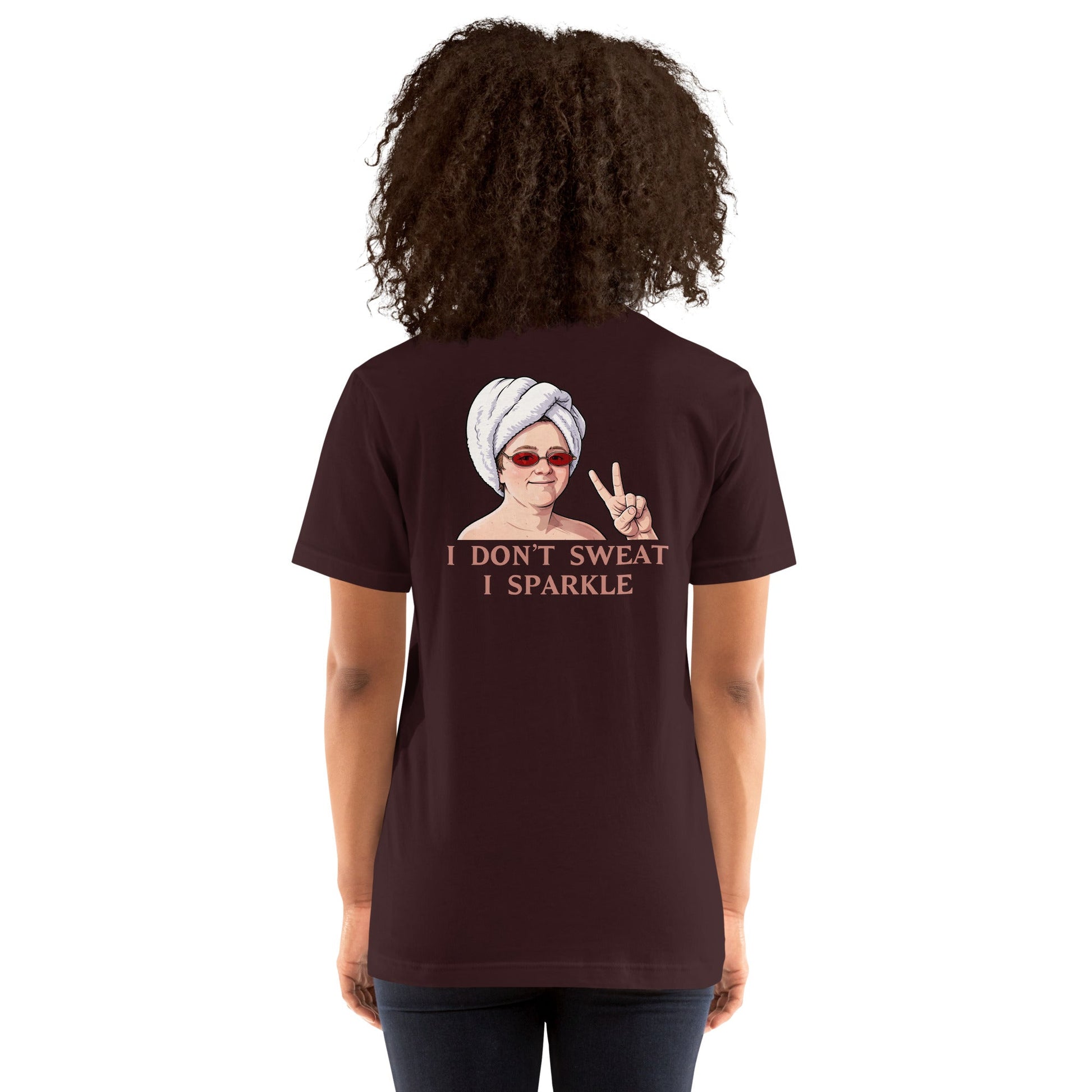 Lewis Capaldi Unisex T-Shirt - I Don't Sweat I Sparkle - Funny Quotes alcyone213k
