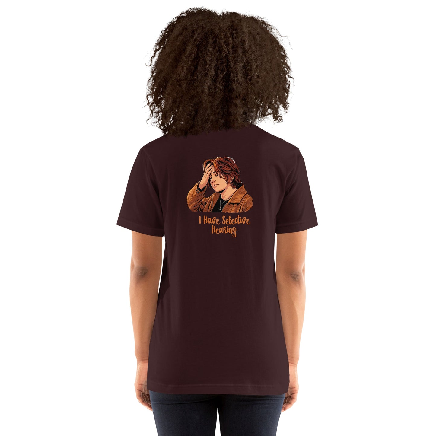 Lewis Capaldi Unisex T-Shirt - I Hate Selective Hearing - Funny Quotes alcyone213k
