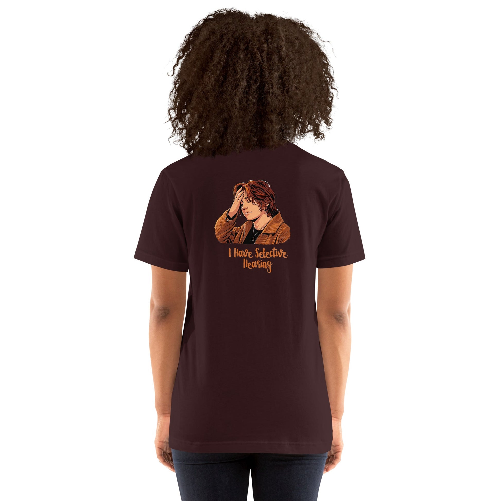 Lewis Capaldi Unisex T-Shirt - I Hate Selective Hearing - Funny Quotes alcyone213k