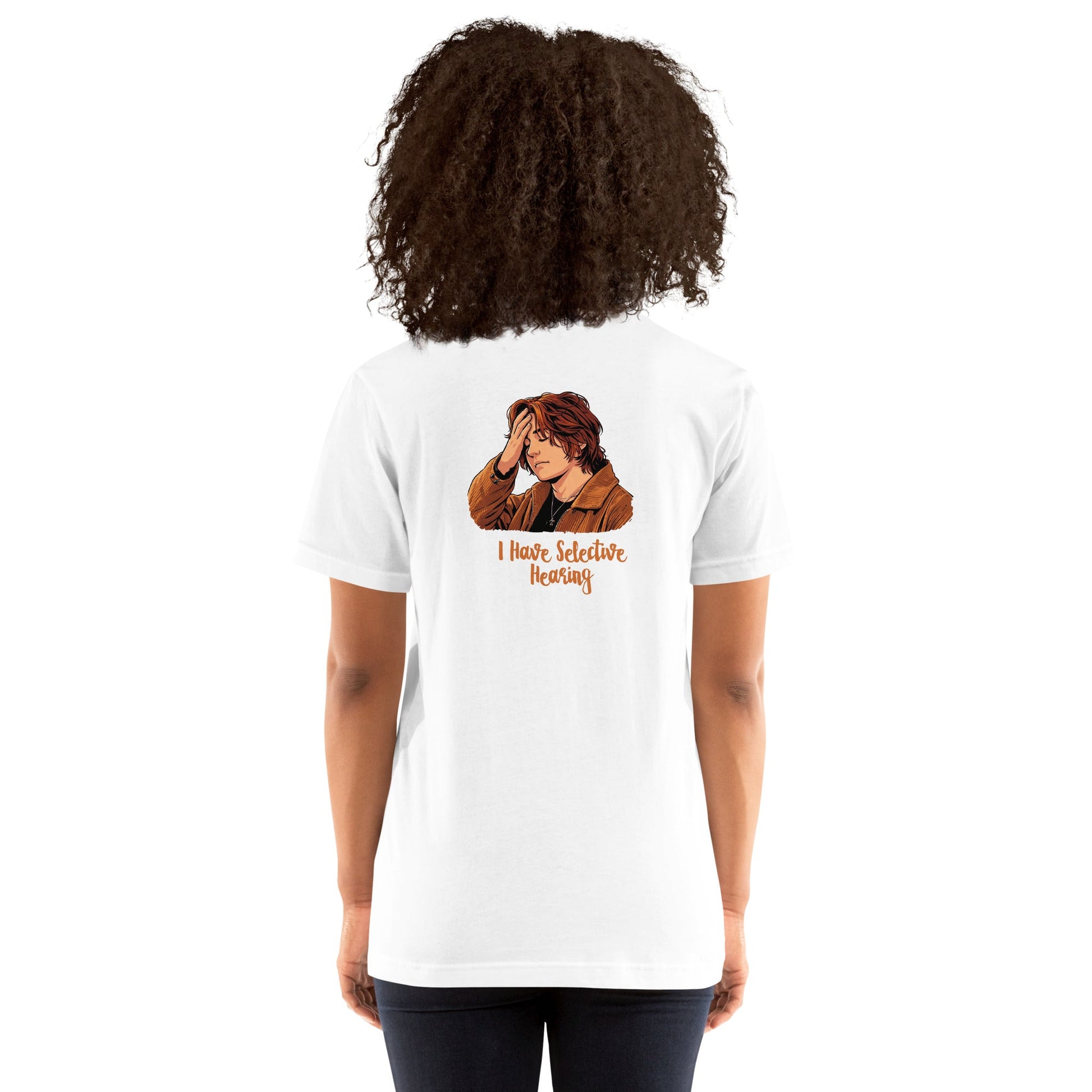 Lewis Capaldi Unisex T-Shirt - I Hate Selective Hearing - Funny Quotes alcyone213k