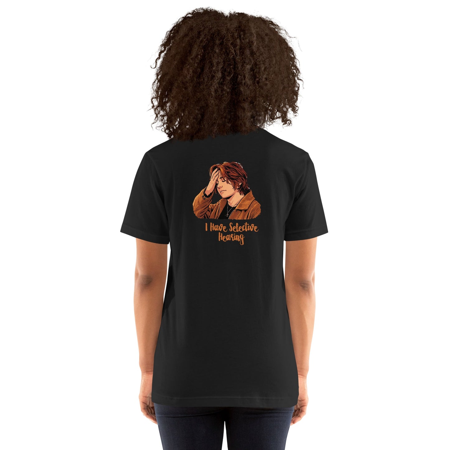 Lewis Capaldi Unisex T-Shirt - I Hate Selective Hearing - Funny Quotes alcyone213k