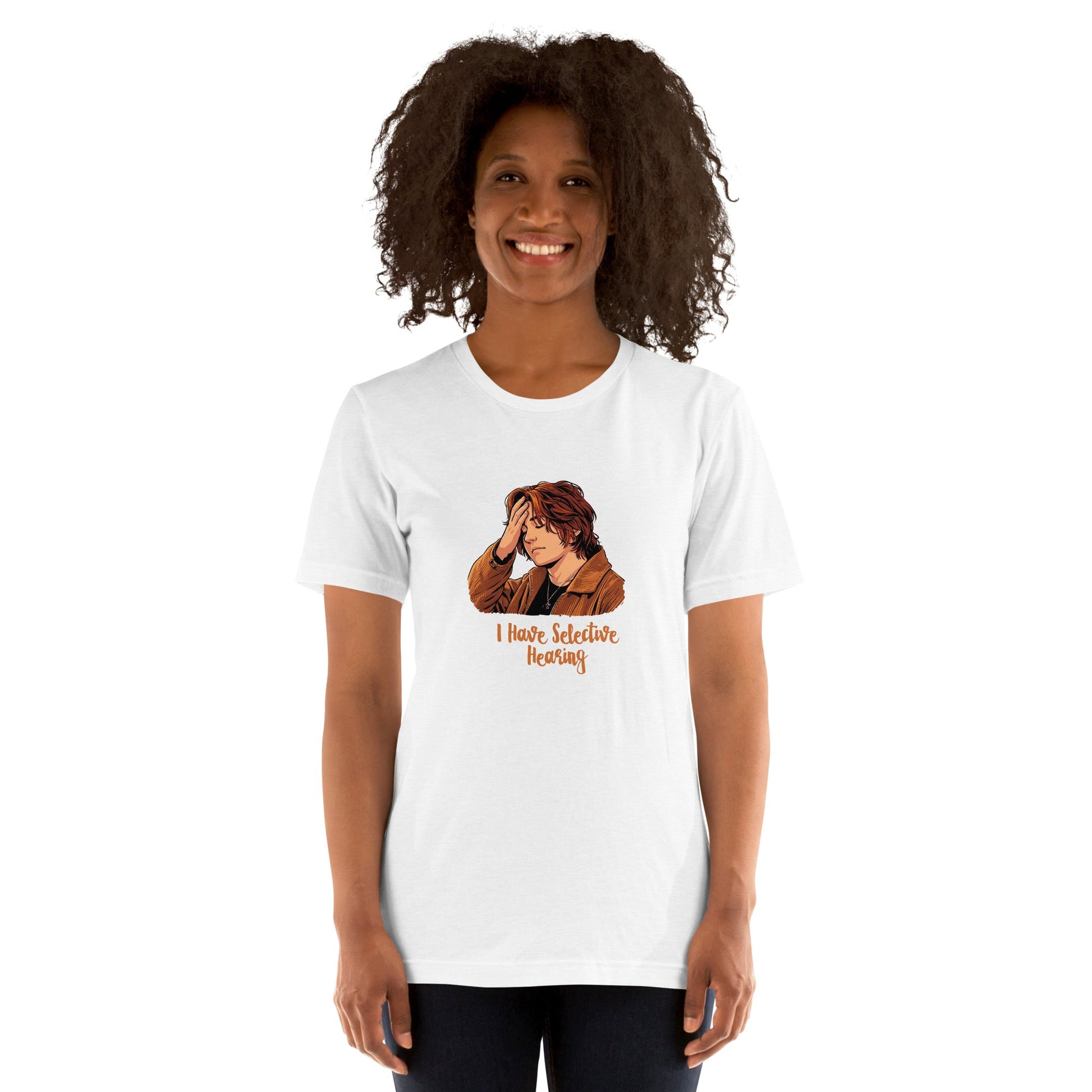 Lewis Capaldi Unisex T-Shirt - I Hate Selective Hearing - Funny Quotes alcyone213k