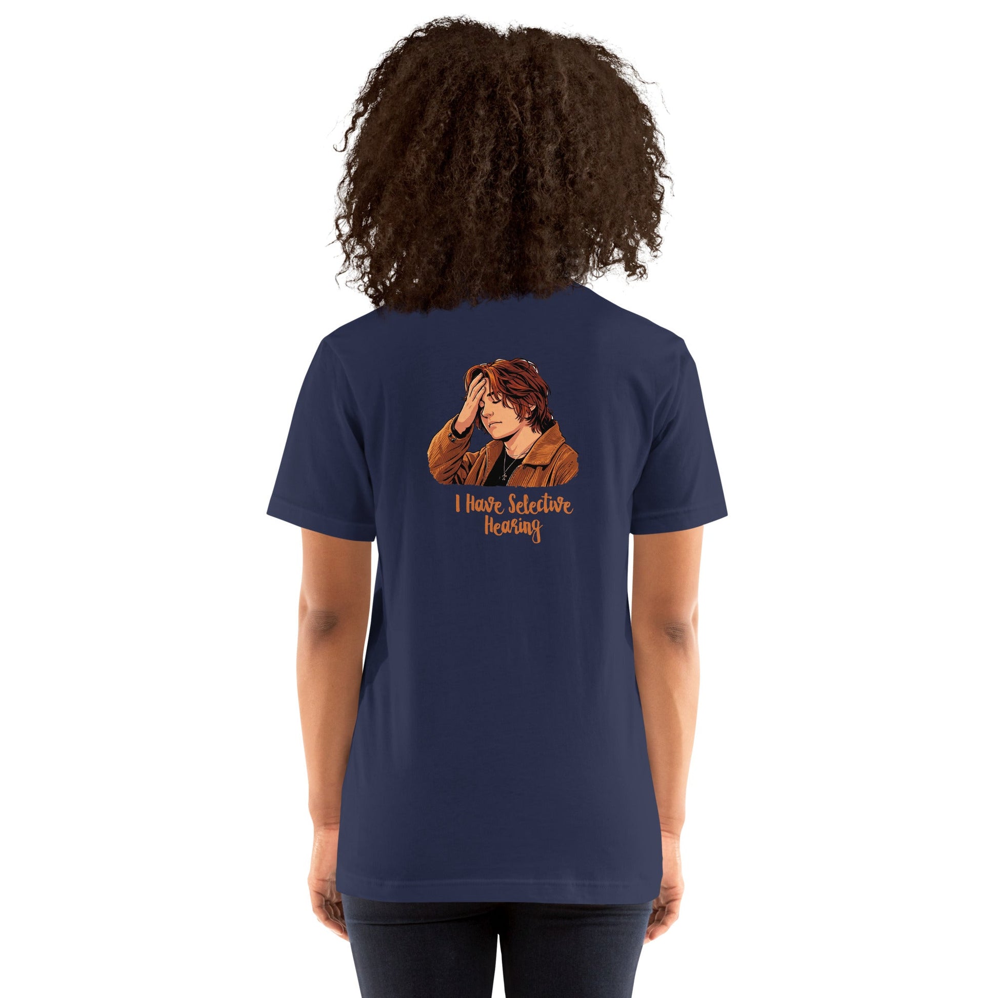 Lewis Capaldi Unisex T-Shirt - I Hate Selective Hearing - Funny Quotes alcyone213k