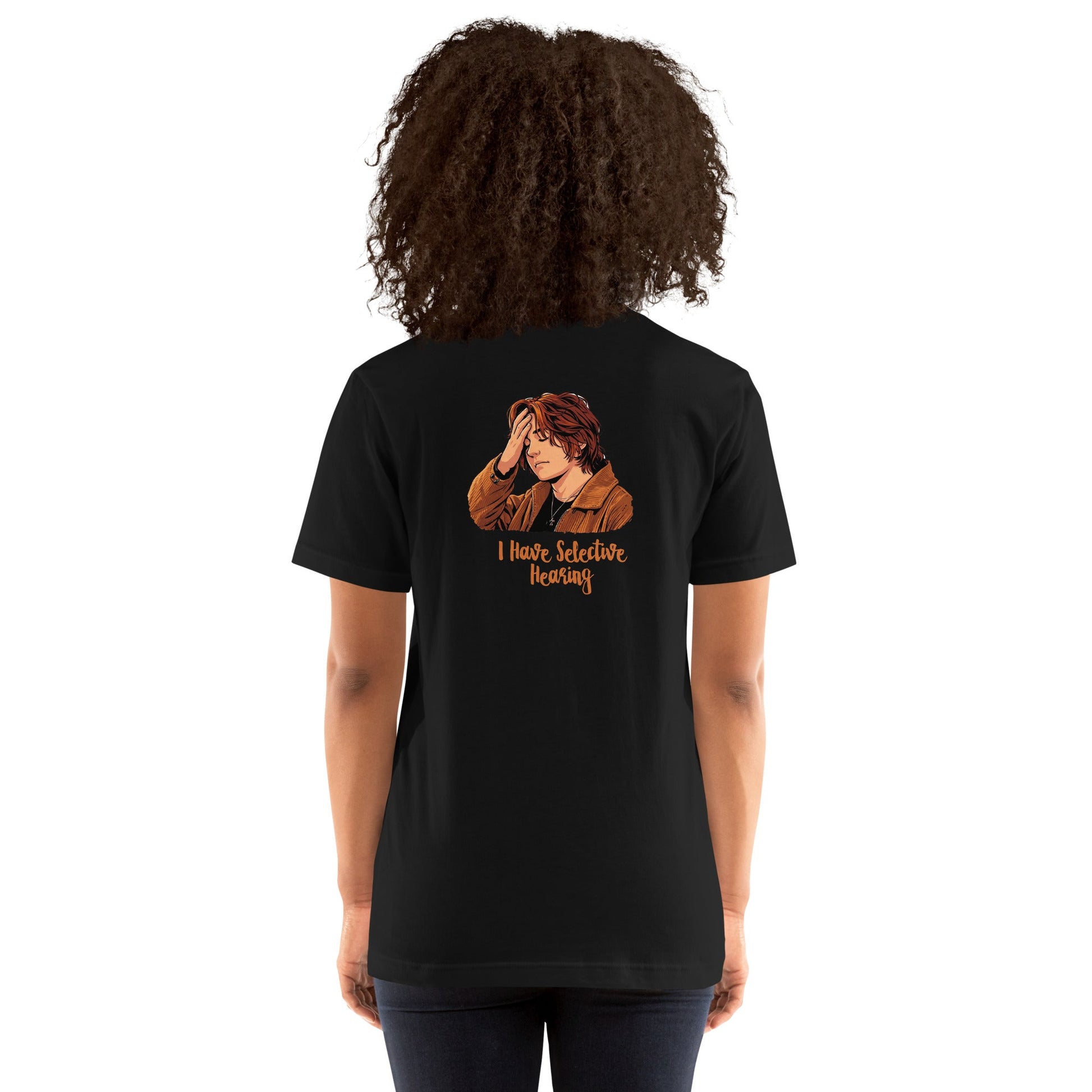 Lewis Capaldi Unisex T-Shirt - I Hate Selective Hearing - Funny Quotes alcyone213k