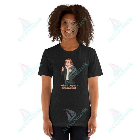 Lewis Capaldi Unisex T-Shirt - I Have A degree In Googling Stuff - Funny Quotes alcyone213k