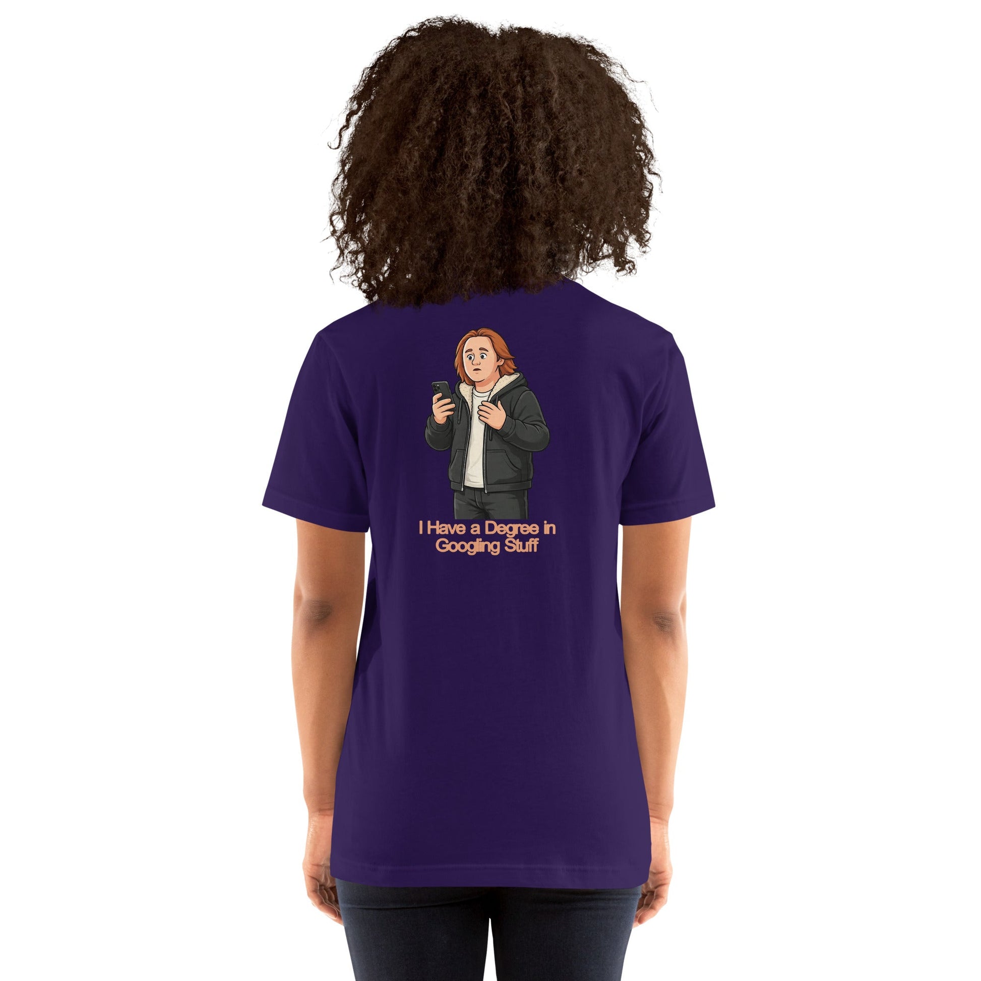 Lewis Capaldi Unisex T-Shirt - I Have A degree In Googling Stuff - Funny Quotes alcyone213k