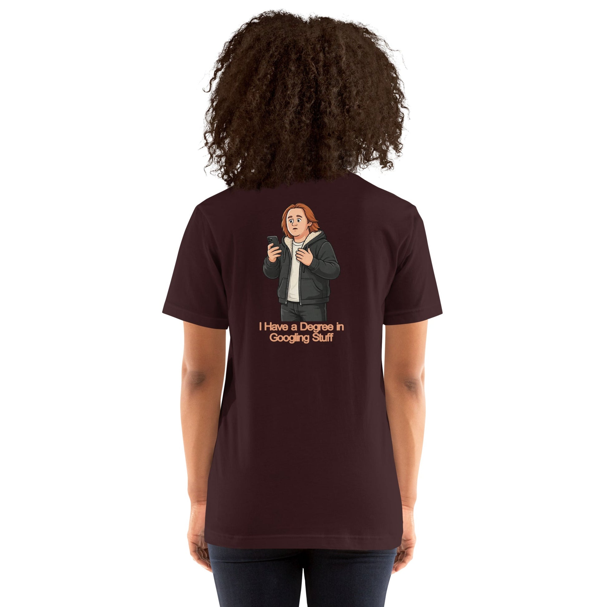 Lewis Capaldi Unisex T-Shirt - I Have A degree In Googling Stuff - Funny Quotes alcyone213k