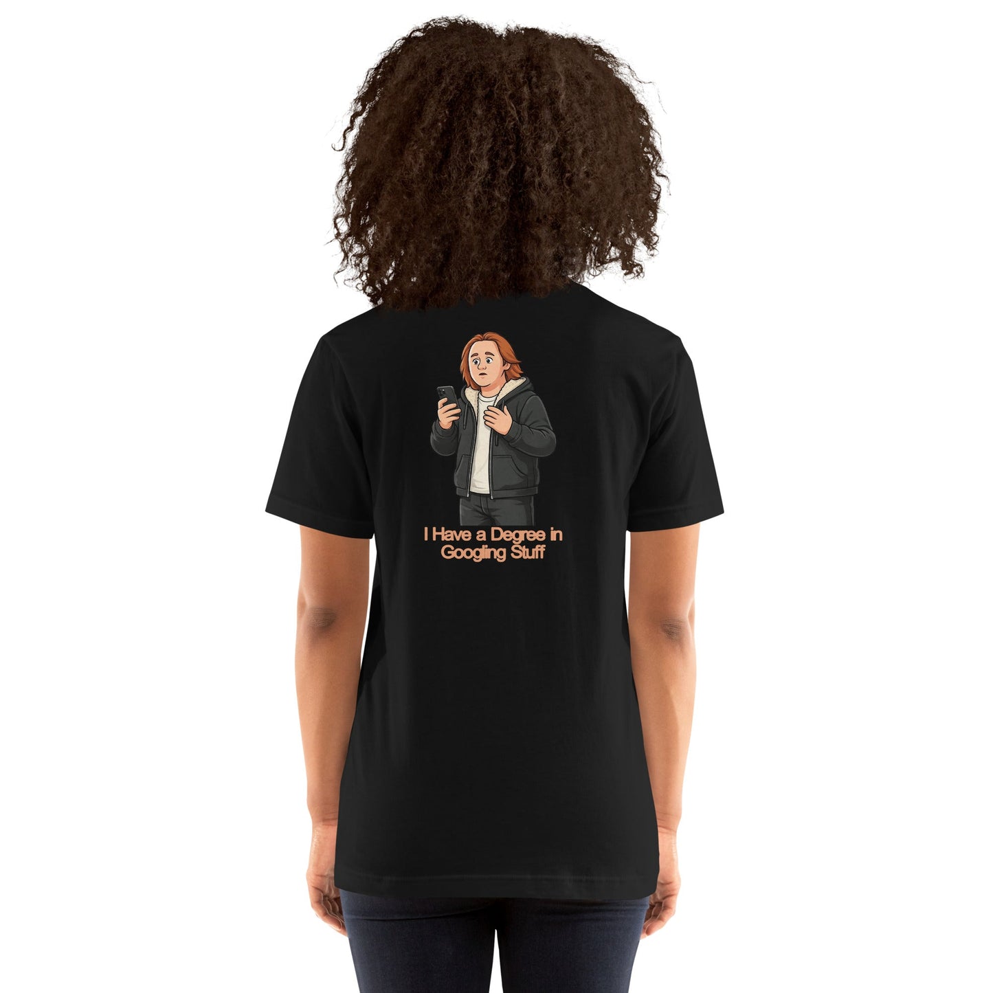 Lewis Capaldi Unisex T-Shirt - I Have A degree In Googling Stuff - Funny Quotes alcyone213k