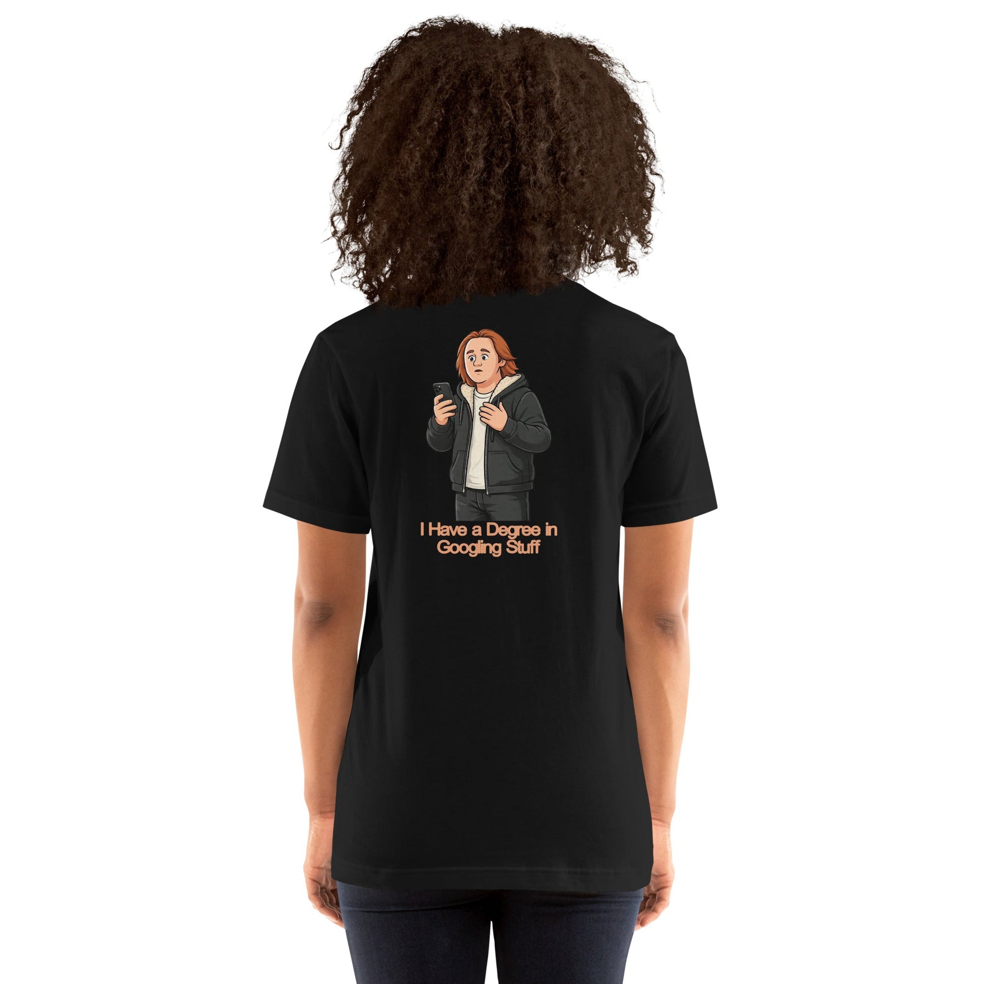 Lewis Capaldi Unisex T-Shirt - I Have A degree In Googling Stuff - Funny Quotes alcyone213k