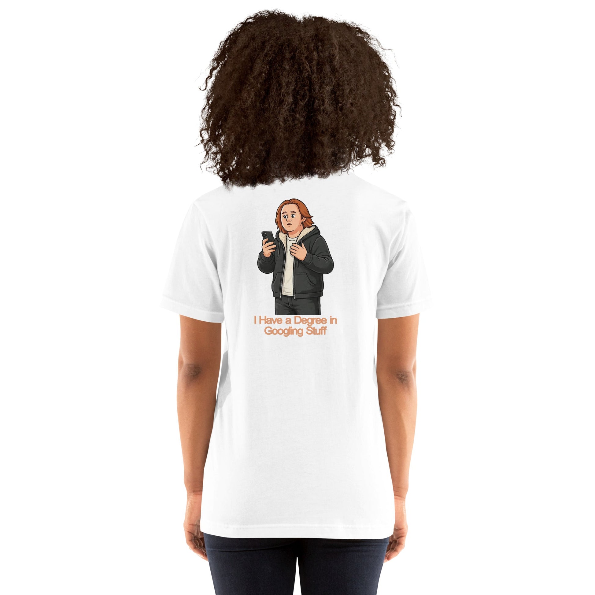 Lewis Capaldi Unisex T-Shirt - I Have A degree In Googling Stuff - Funny Quotes alcyone213k