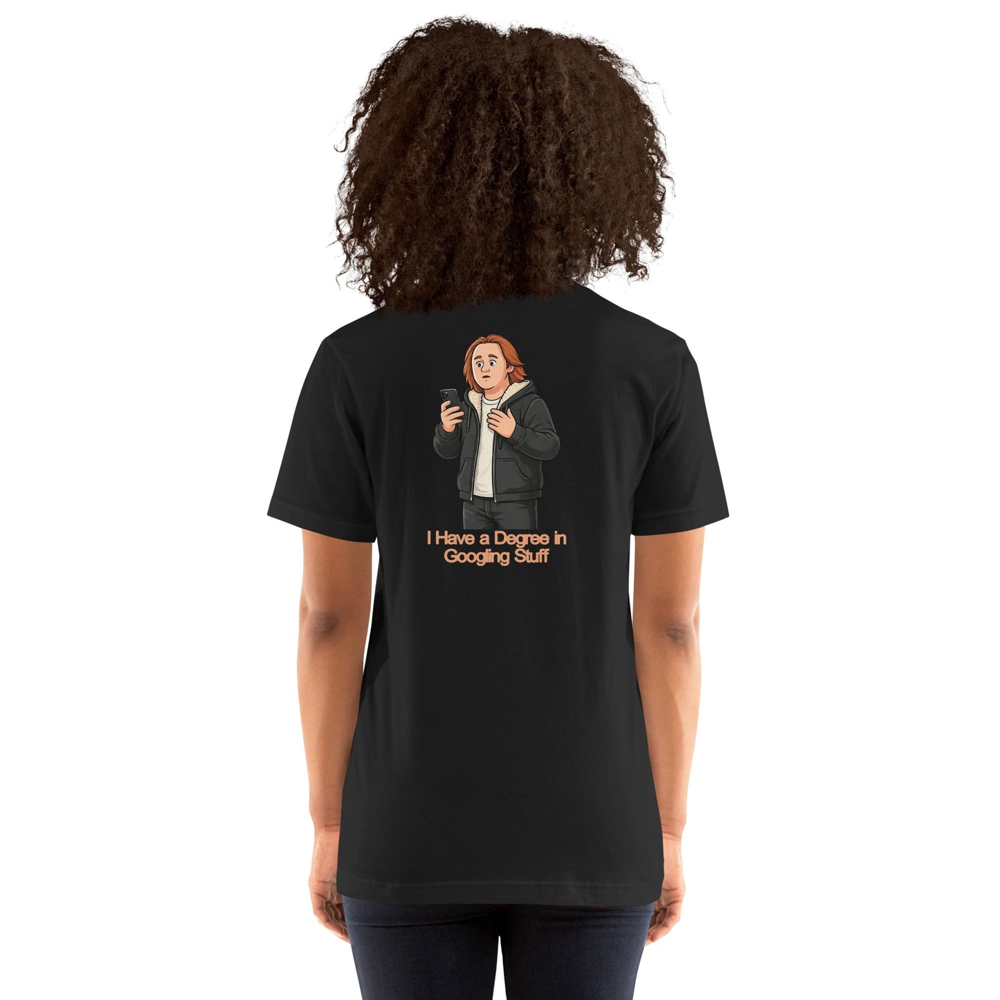 Lewis Capaldi Unisex T-Shirt - I Have A degree In Googling Stuff - Funny Quotes alcyone213k
