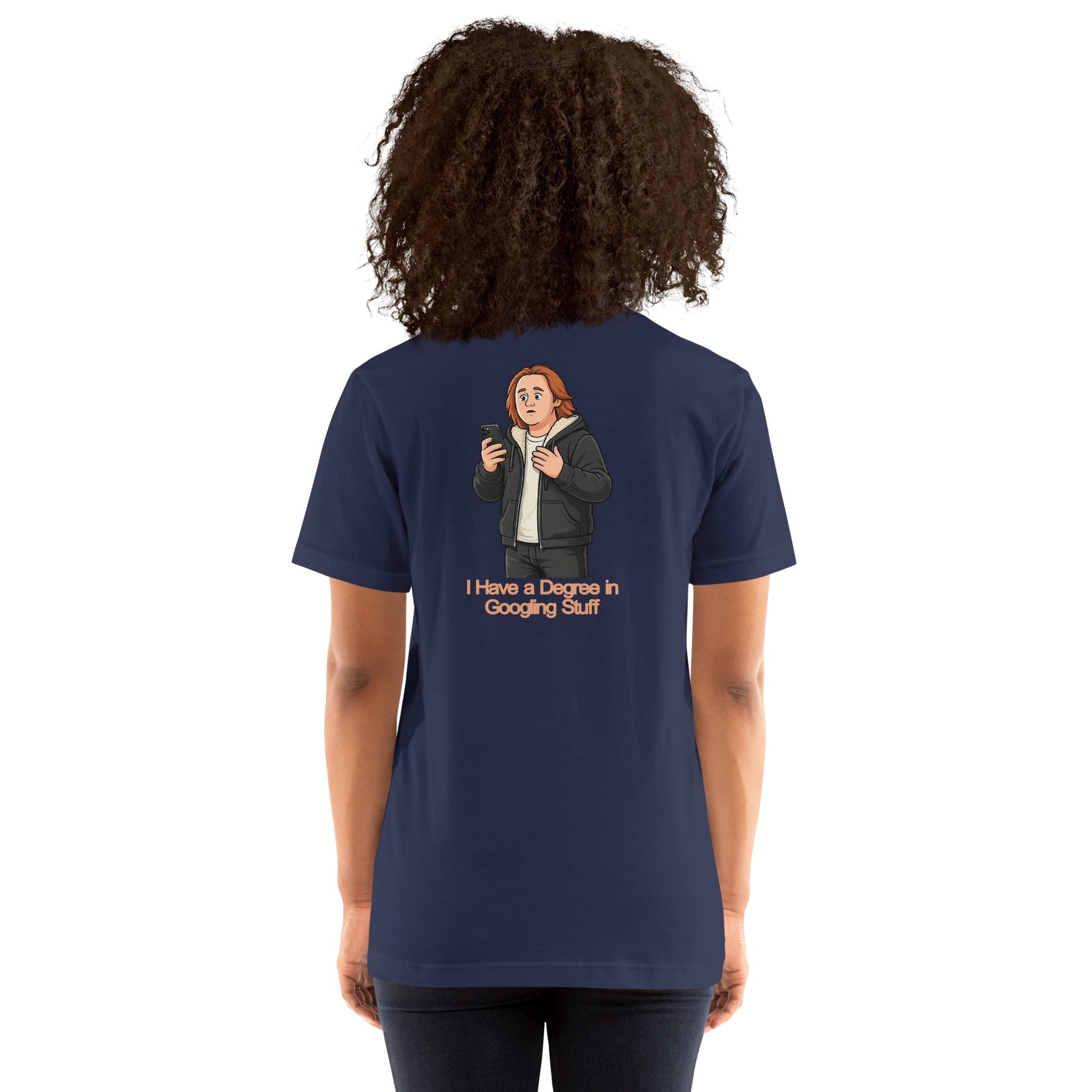 Lewis Capaldi Unisex T-Shirt - I Have A degree In Googling Stuff - Funny Quotes alcyone213k