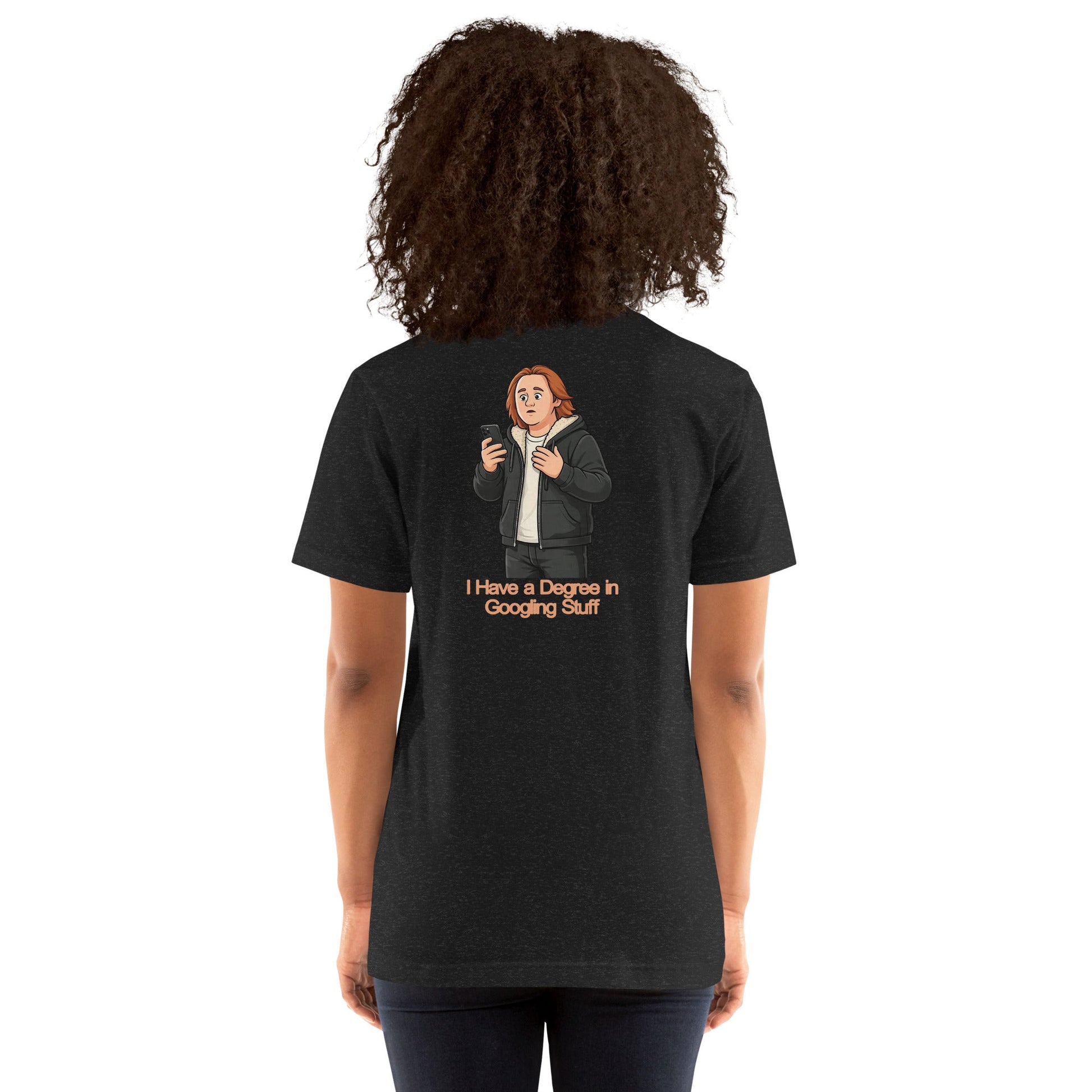 Lewis Capaldi Unisex T-Shirt - I Have A degree In Googling Stuff - Funny Quotes alcyone213k