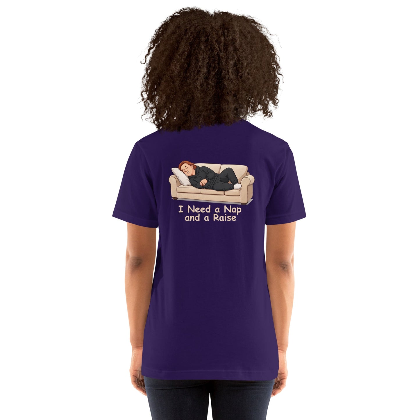 Lewis Capaldi Unisex T-Shirt - I Need A Nap - Funny Quotes alcyone213k