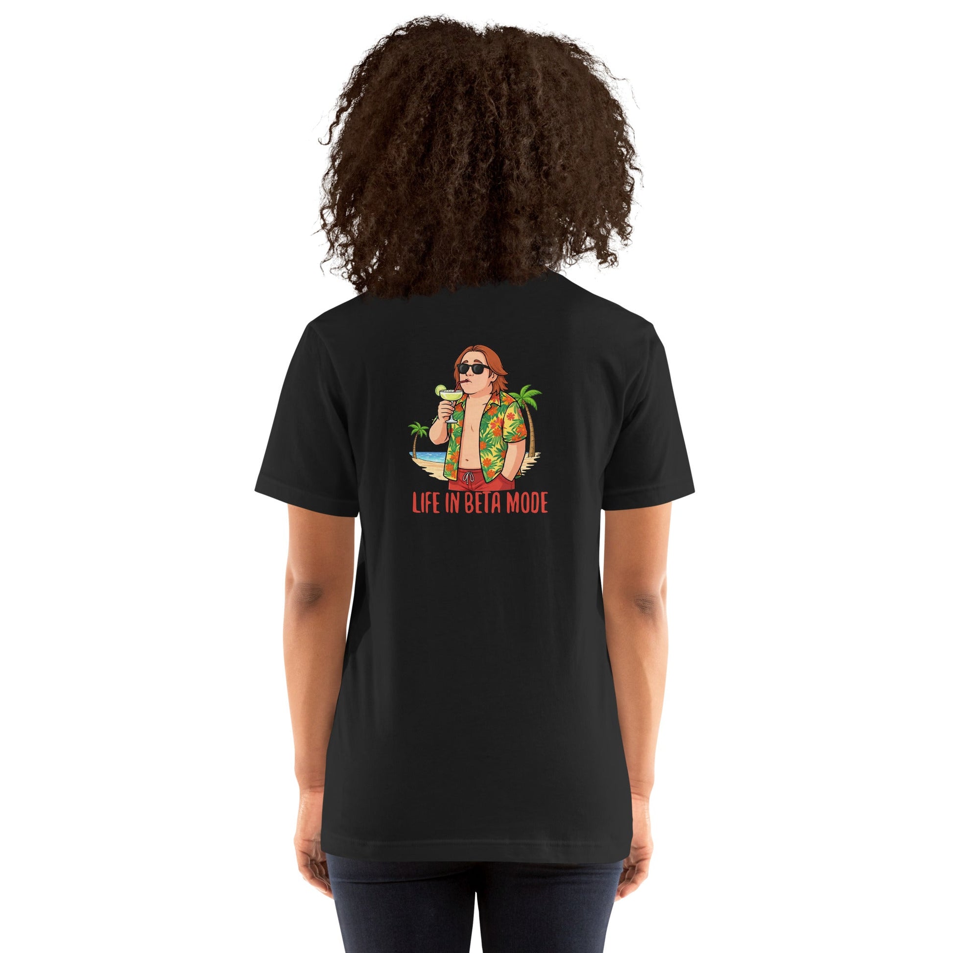 Lewis Capaldi Unisex T-Shirt - Life In Beta Mode - Funny Quotes alcyone213k