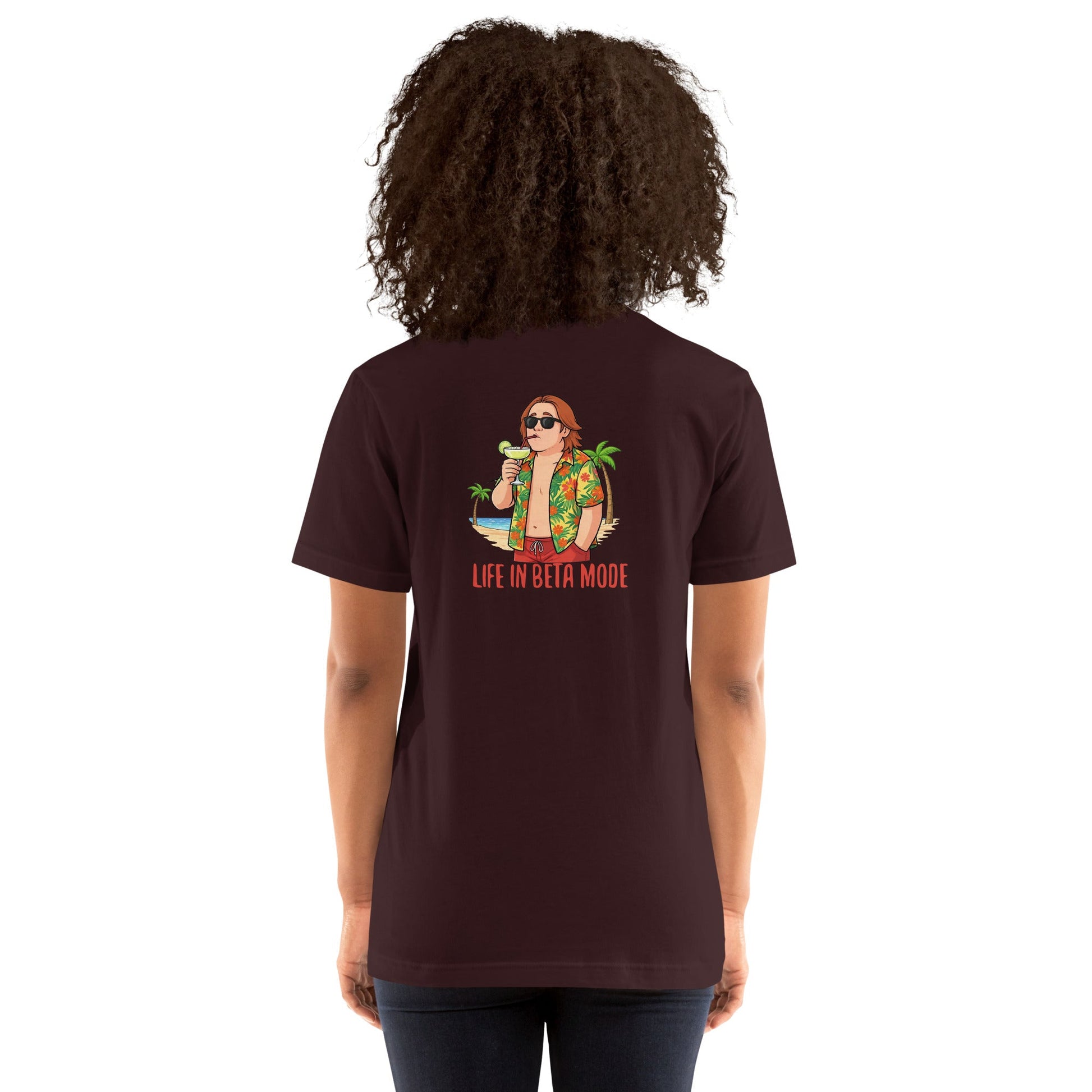 Lewis Capaldi Unisex T-Shirt - Life In Beta Mode - Funny Quotes alcyone213k