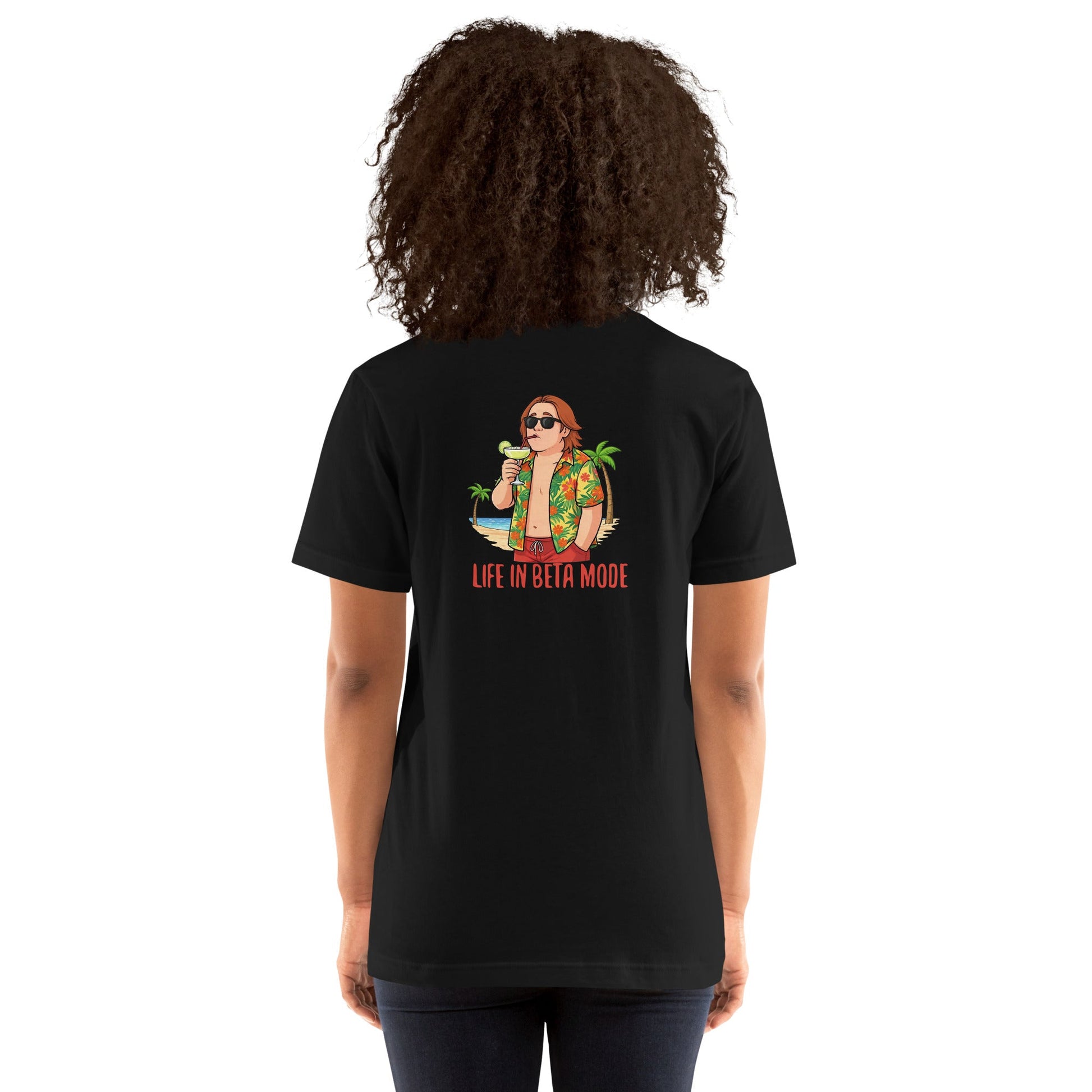 Lewis Capaldi Unisex T-Shirt - Life In Beta Mode - Funny Quotes alcyone213k