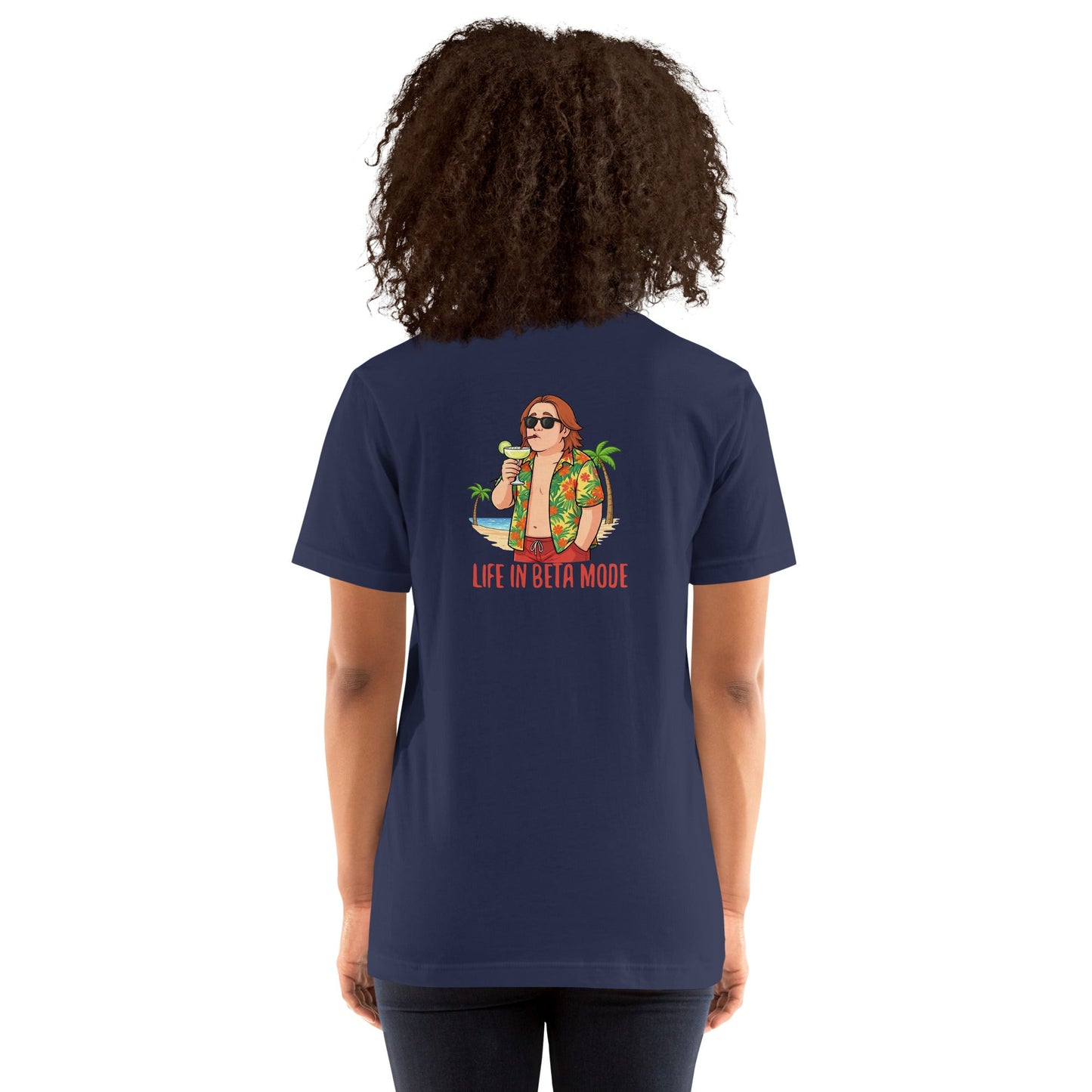 Lewis Capaldi Unisex T-Shirt - Life In Beta Mode - Funny Quotes alcyone213k
