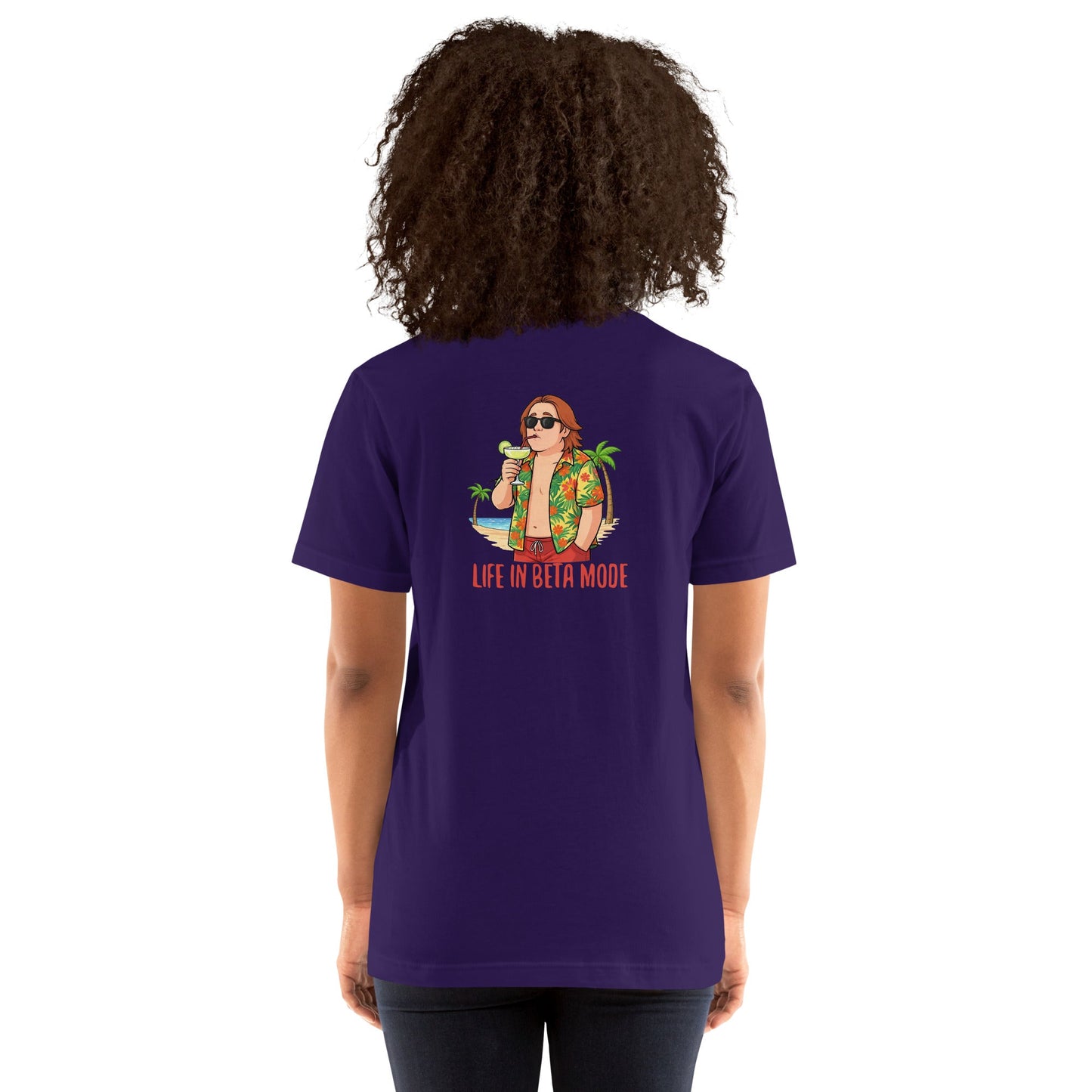 Lewis Capaldi Unisex T-Shirt - Life In Beta Mode - Funny Quotes alcyone213k
